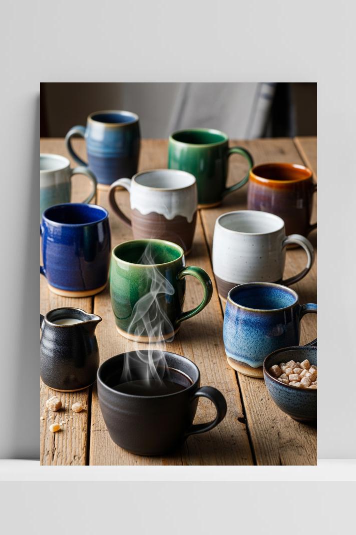 Cups Mugs Coffee dans un intérieur
