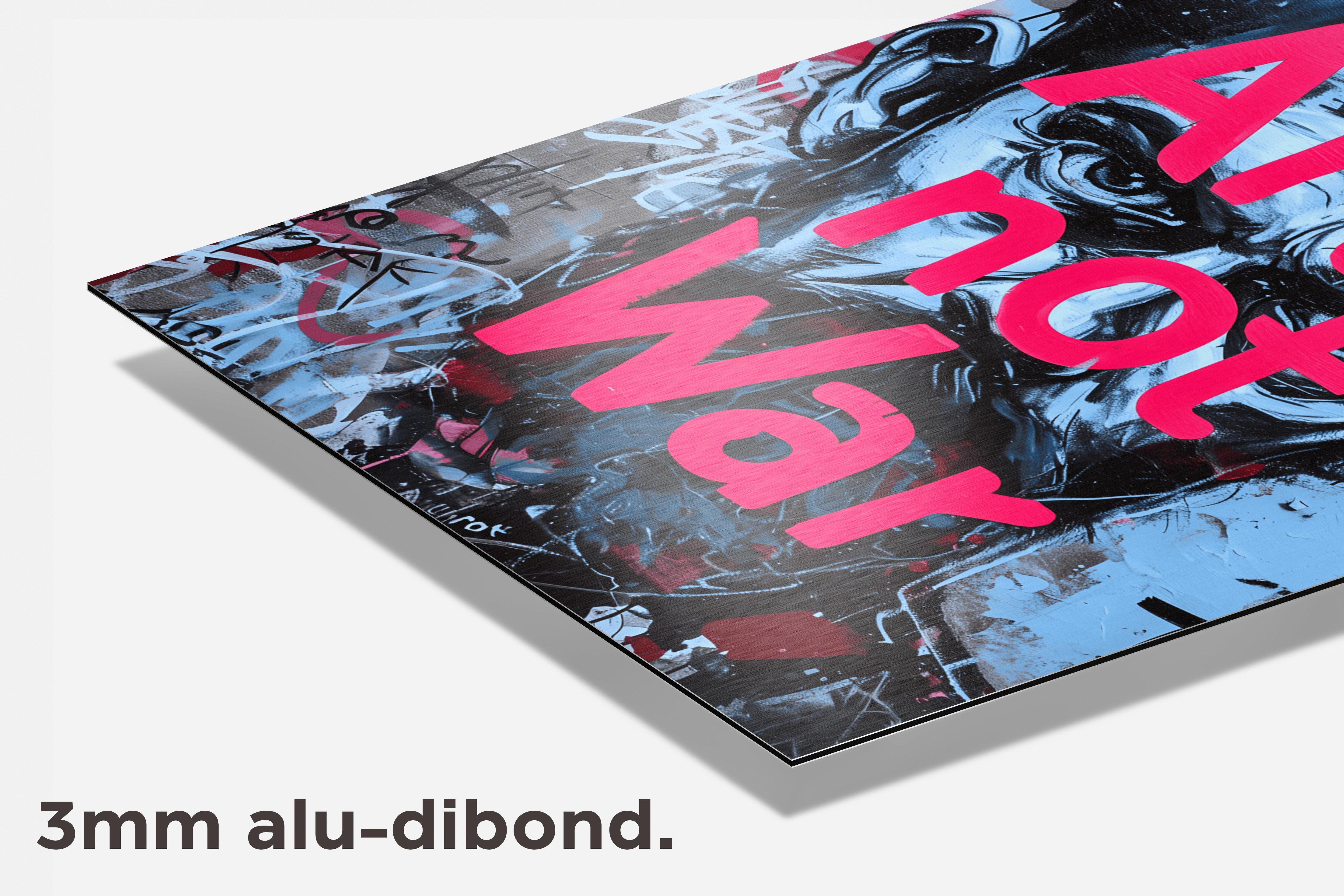 Make Art dibond detail