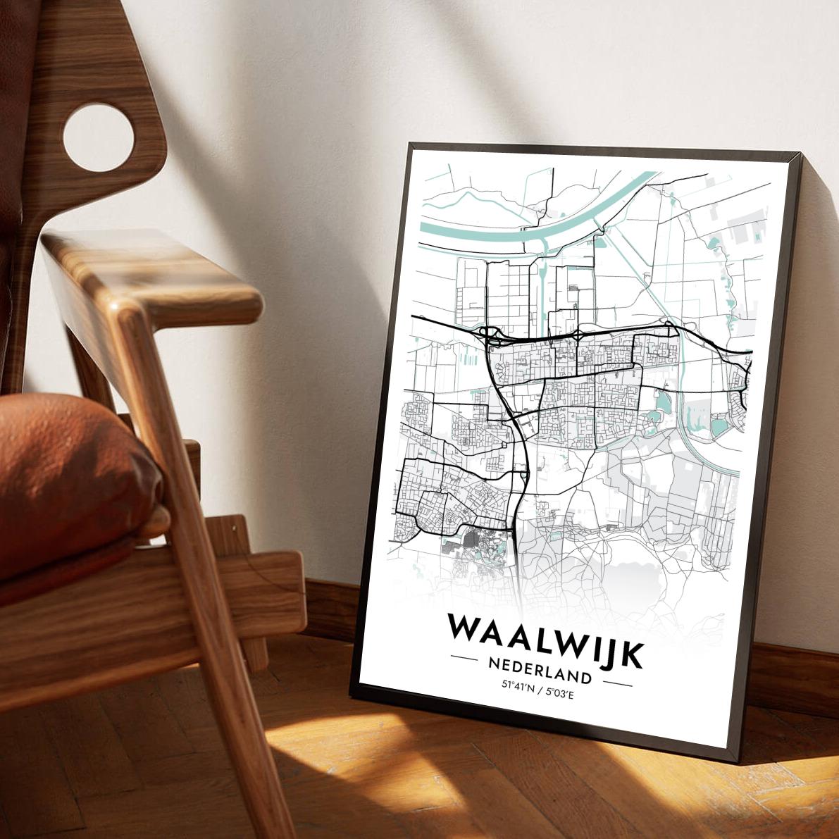Waalwijk Blauw poster sfeerbeeld 1