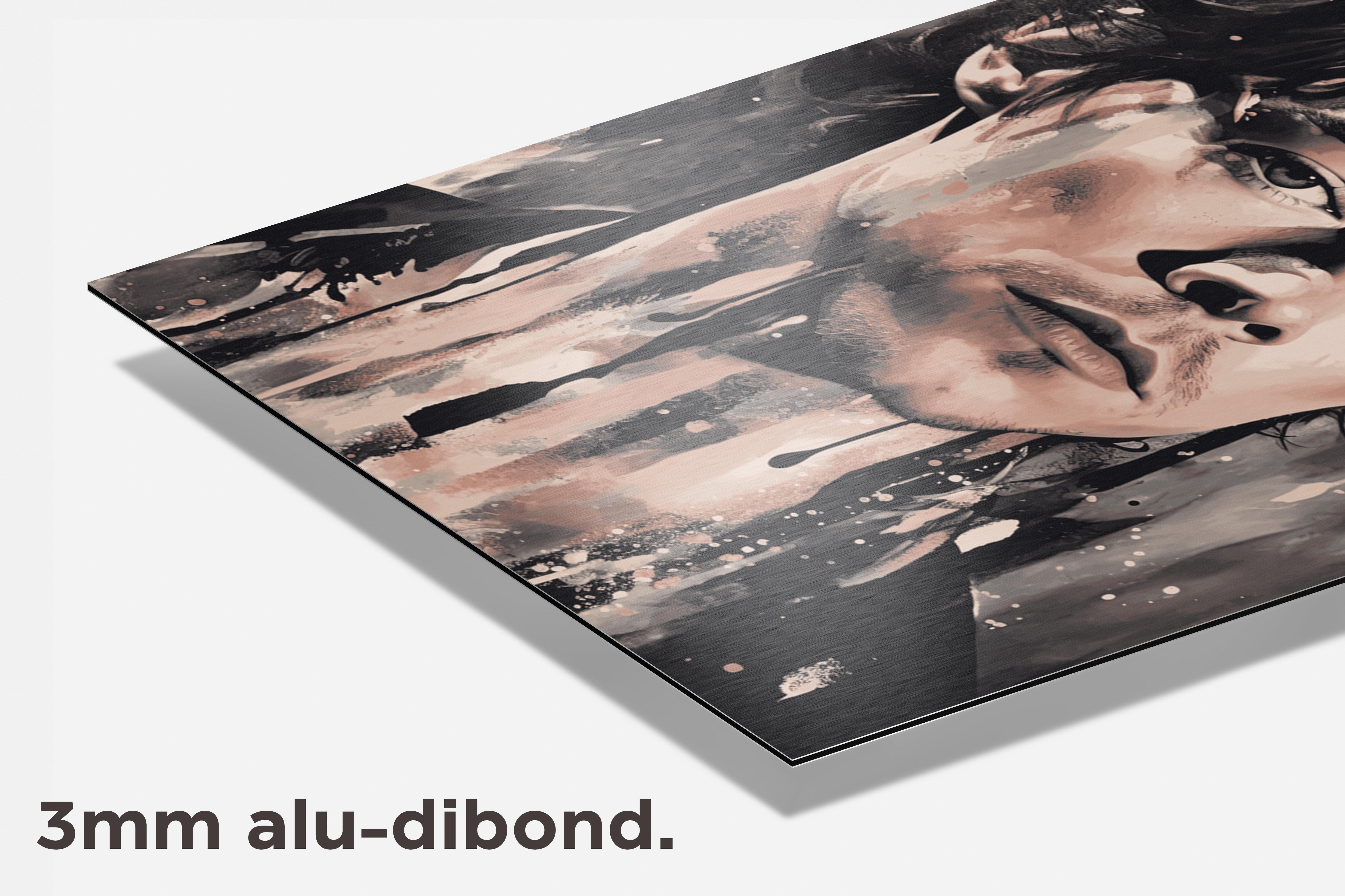 Harry Styles Abstract dibond detail