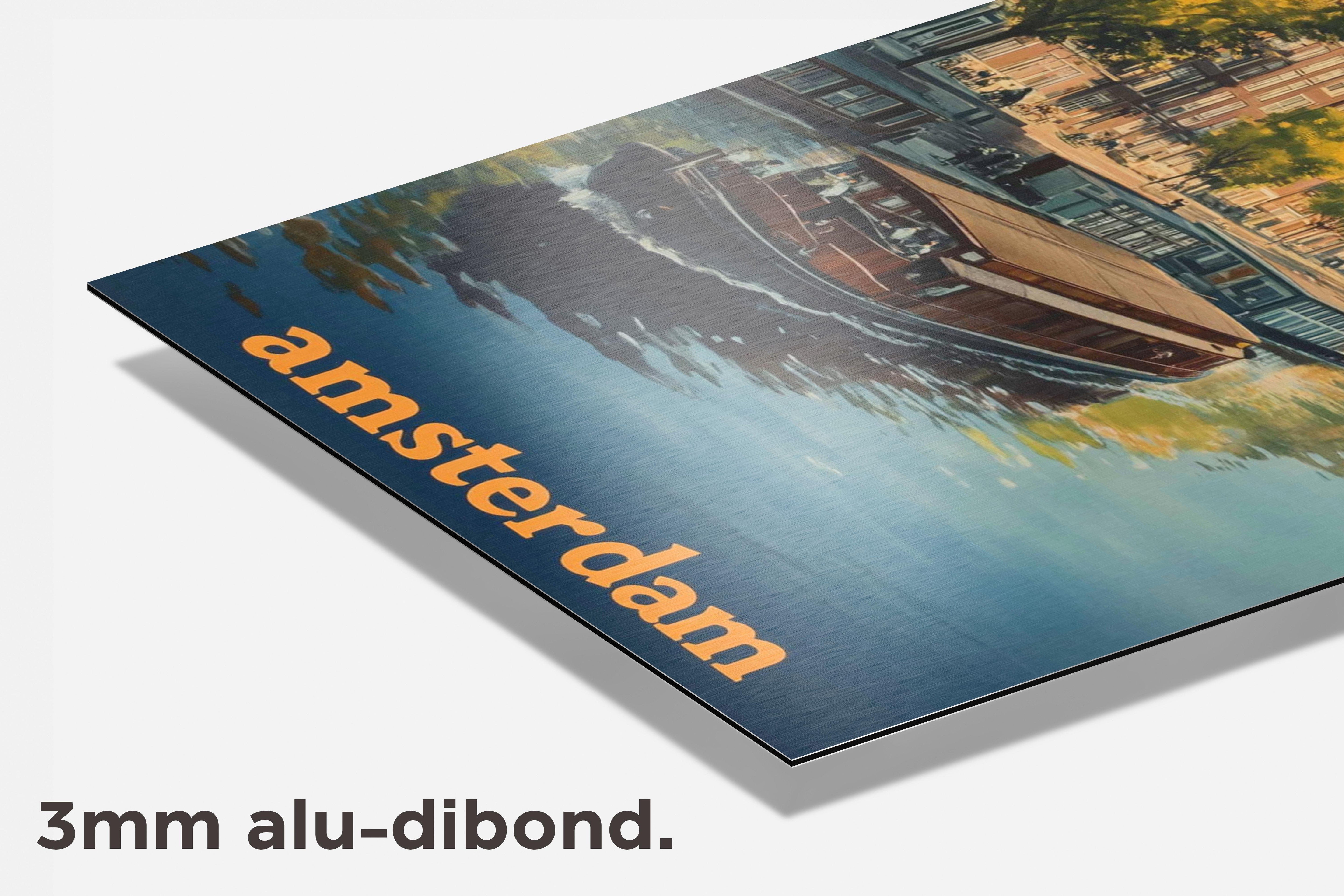Amsterdam Boot dibond detail