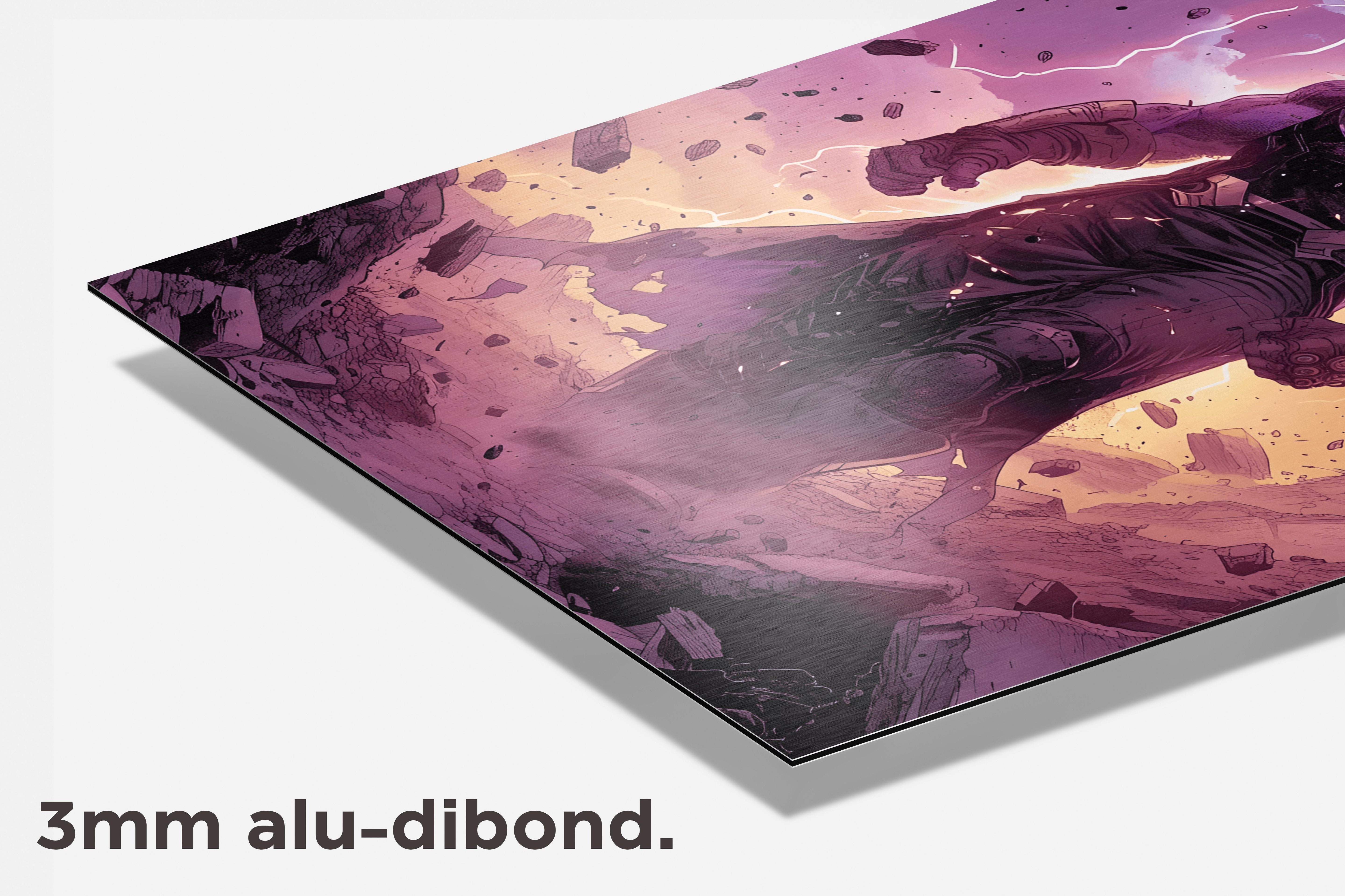 Thanos dibond detail