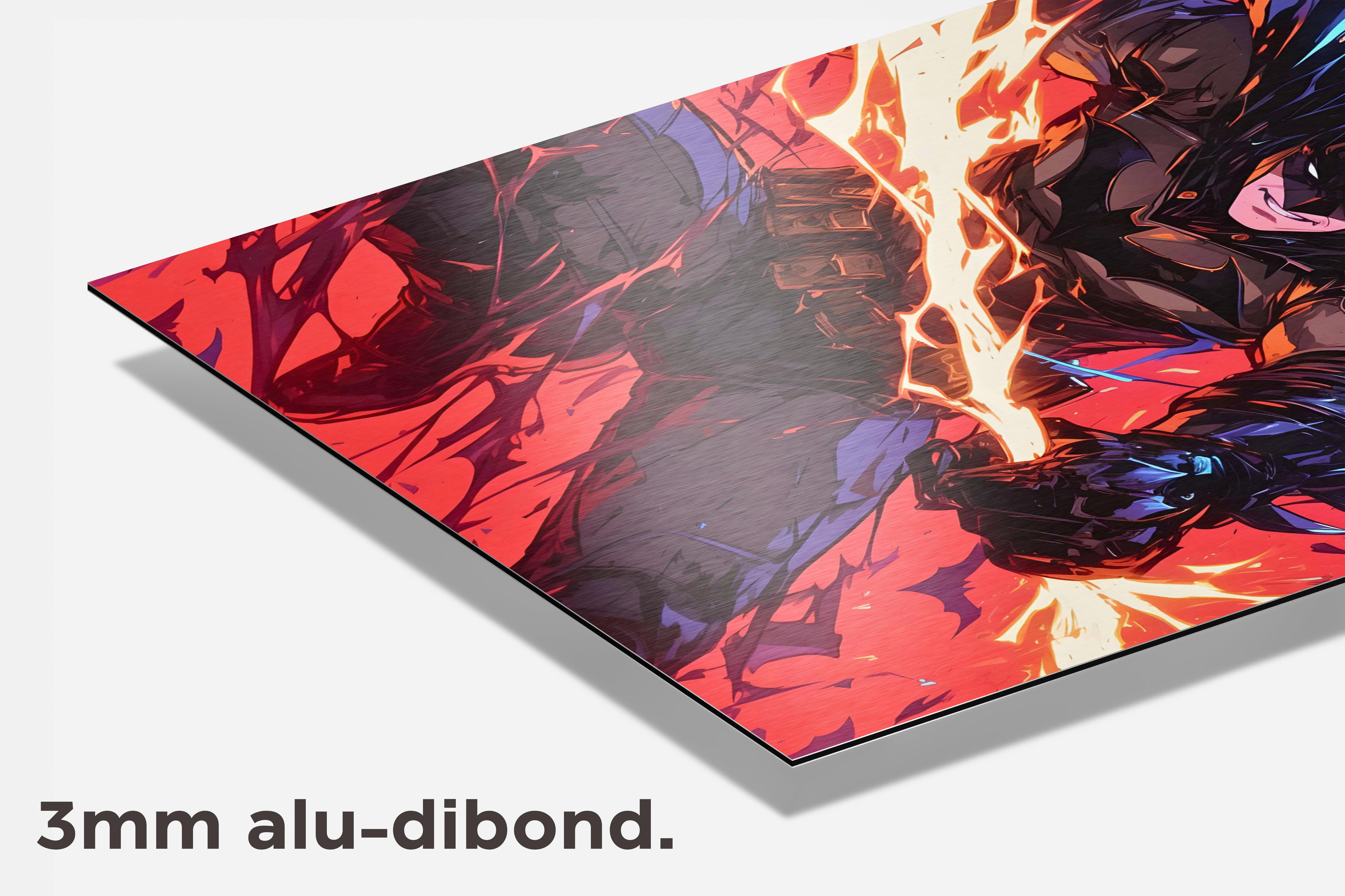Batman dibond detail