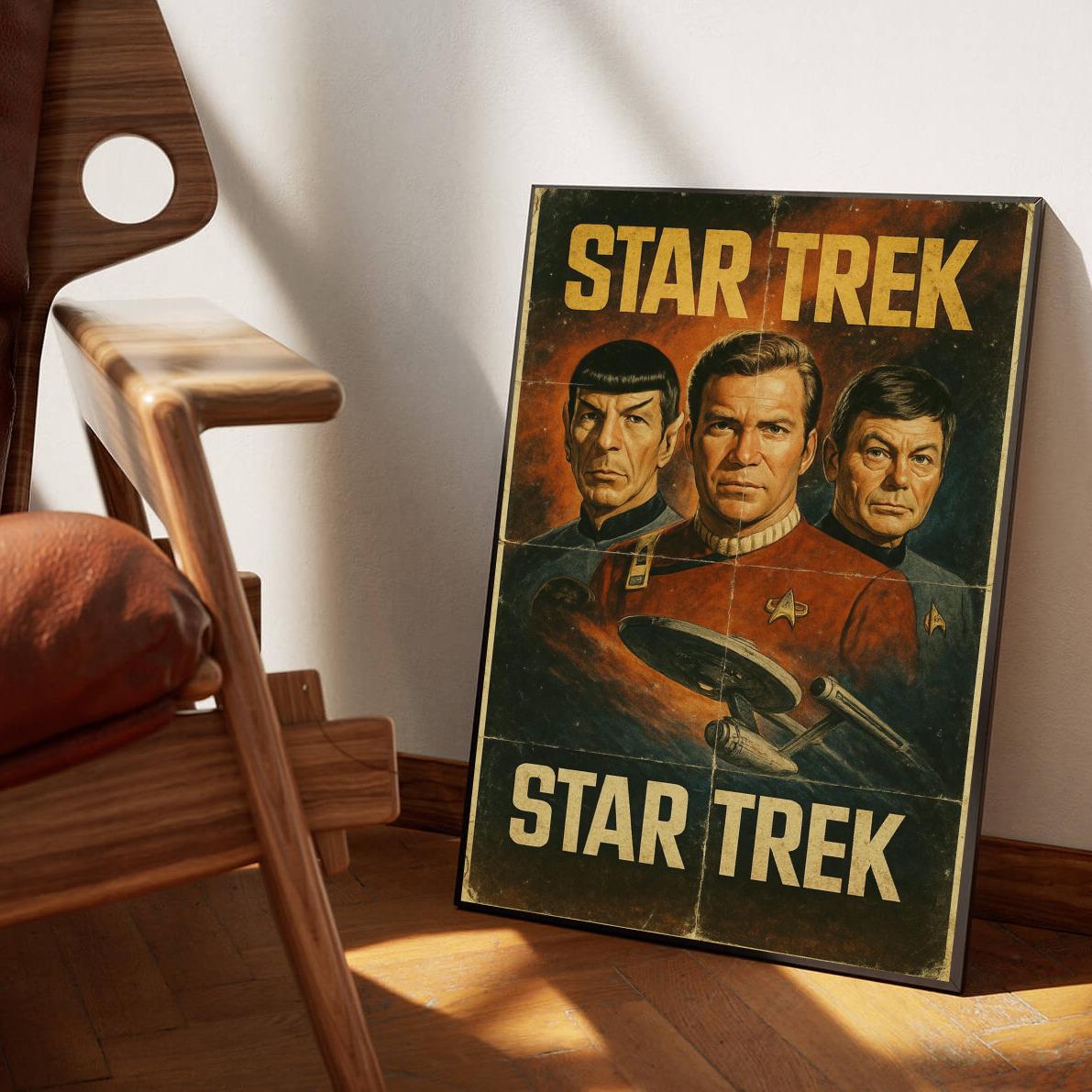 Star Trek Vintage Text poster sfeerbeeld 1