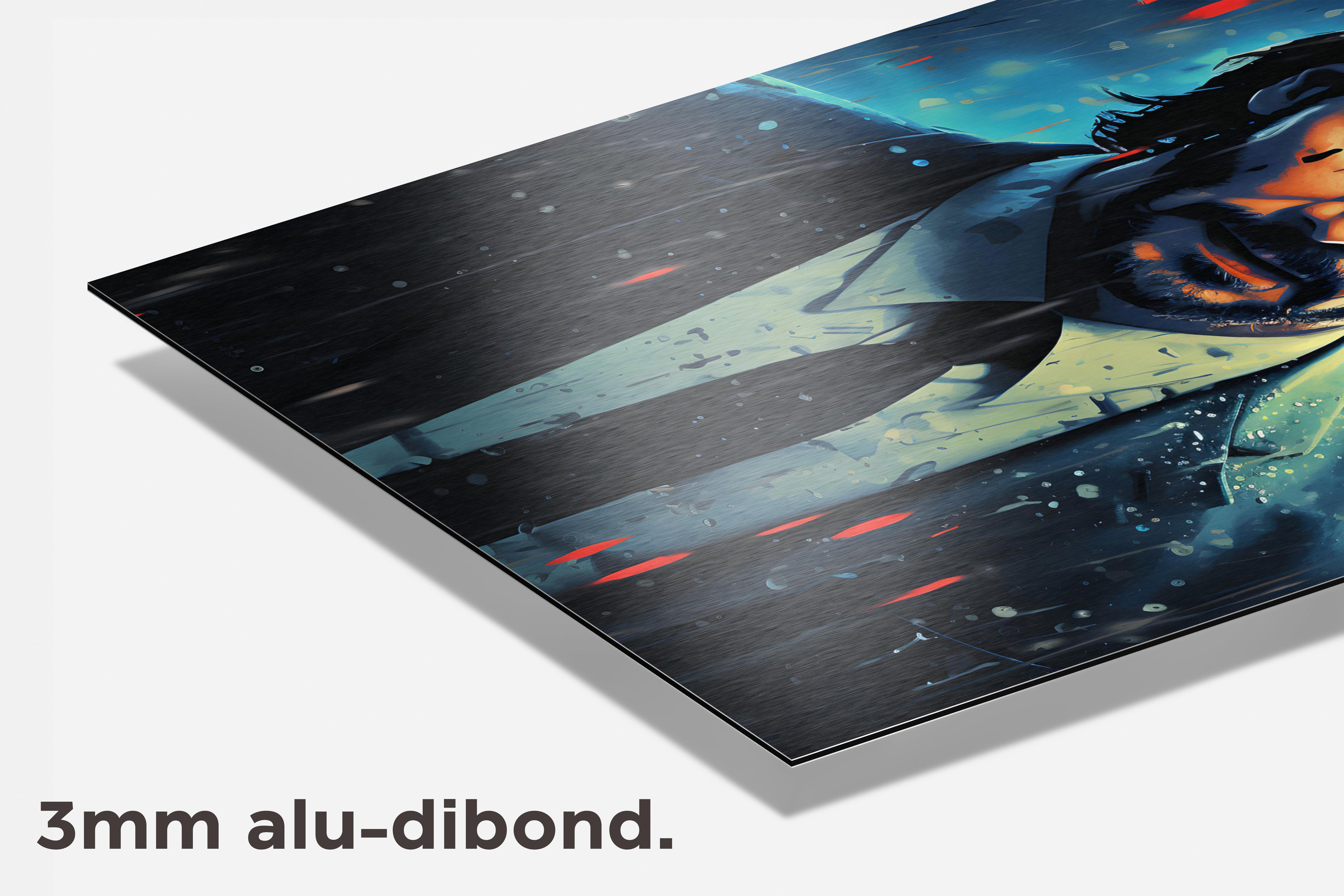 John Wick dibond detail