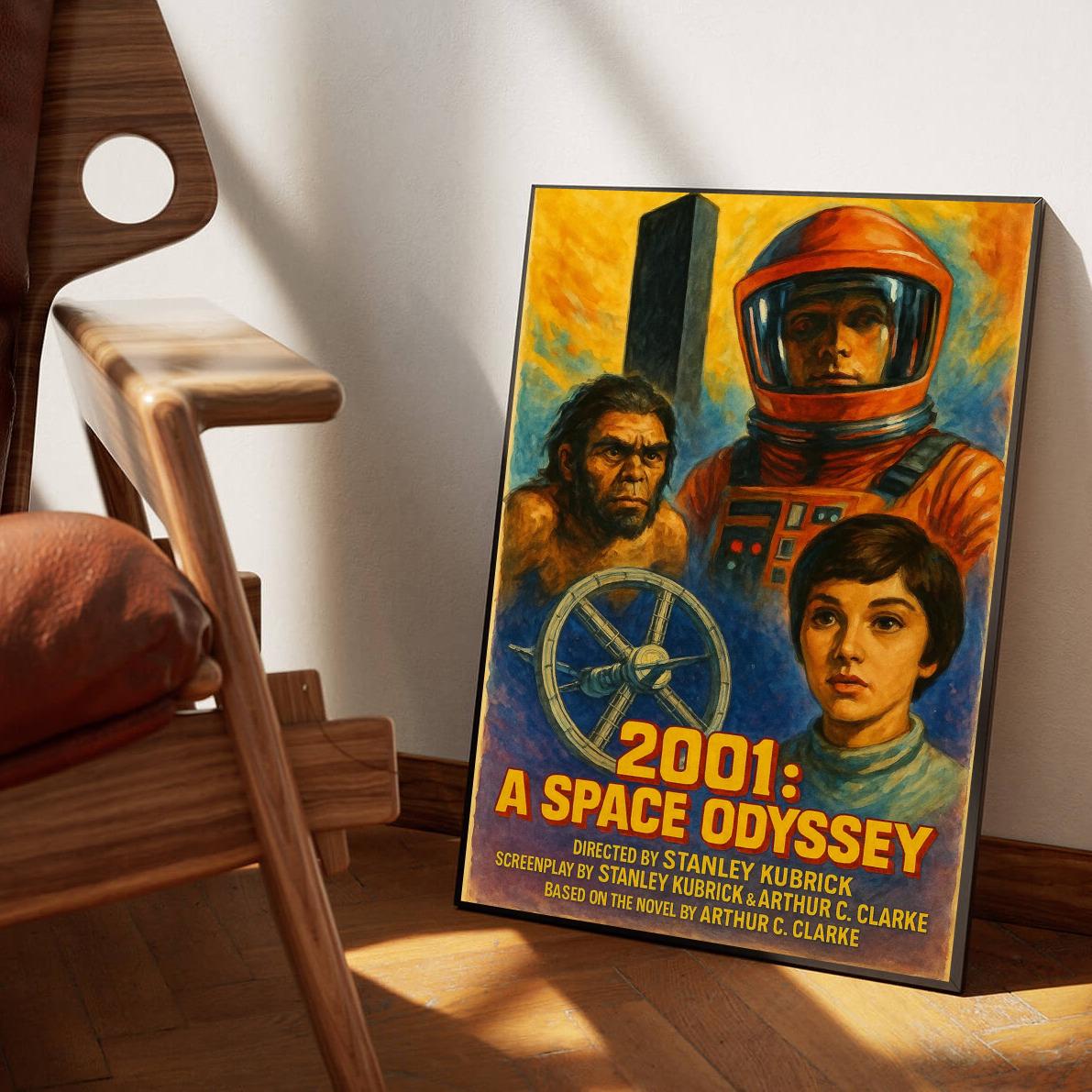 2001: A Space Odyssey Art Text poster sfeerbeeld 1