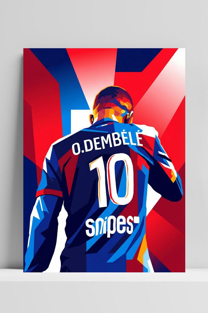 Ousmane Dembélé 10 in interieur