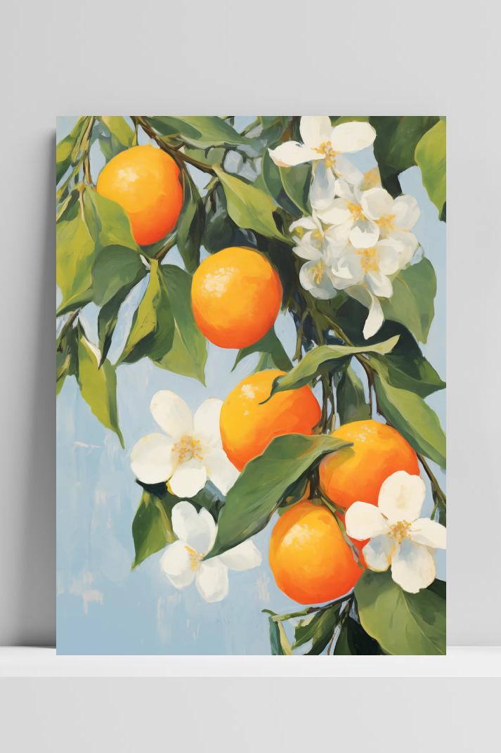 Sinaasappels op 3mm aluminium dibond