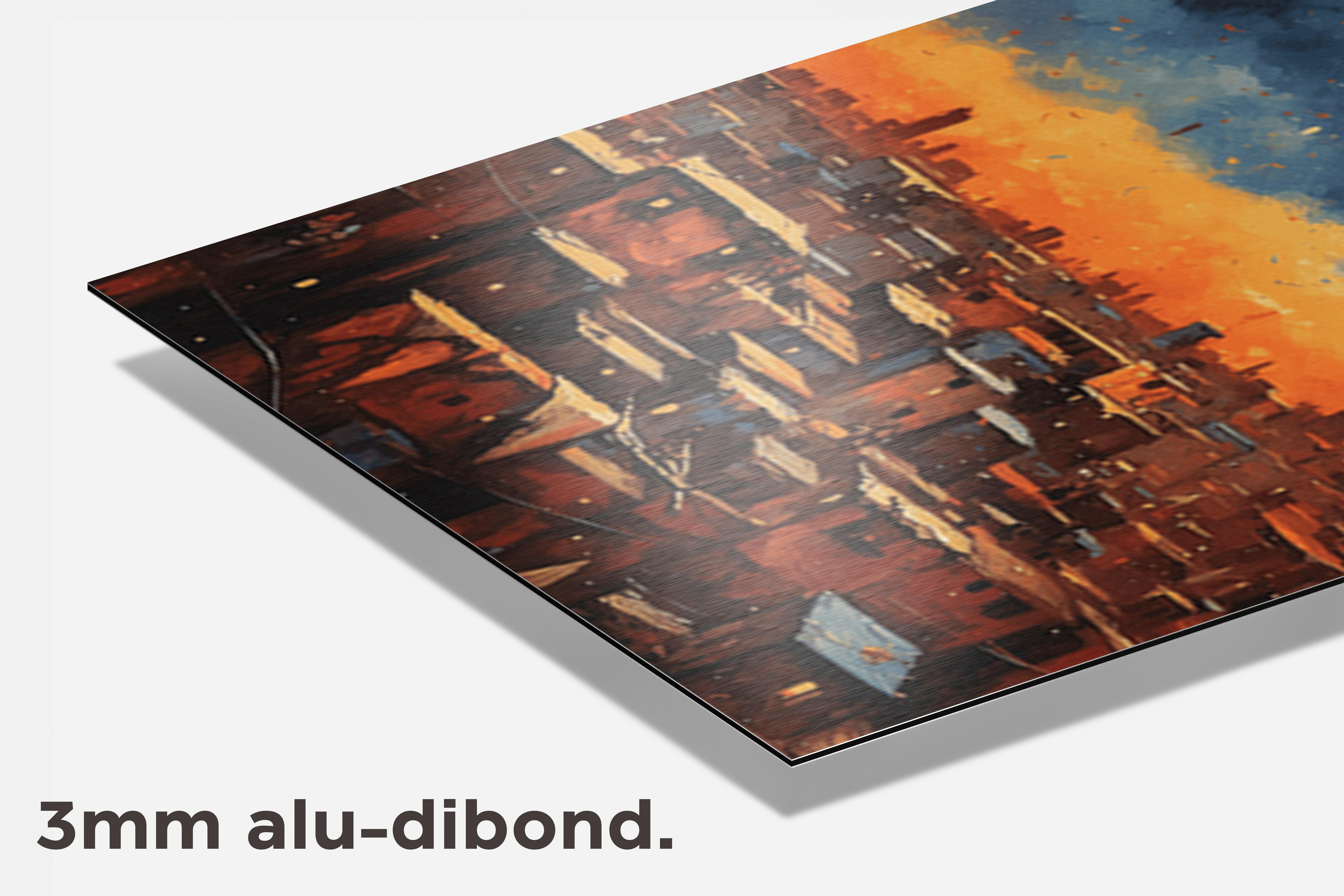 Marrakech Poster dibond detail