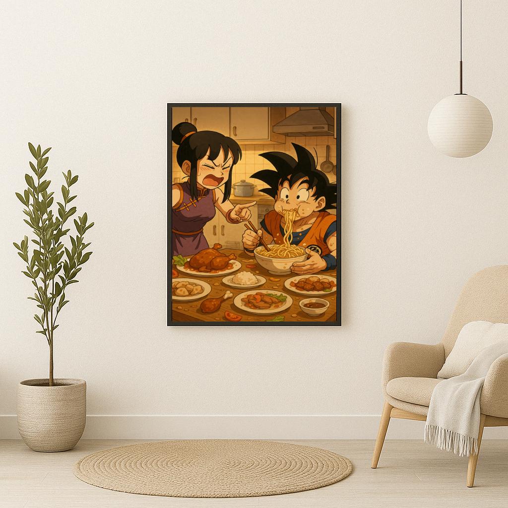Goku Chi-chi Dragon Ball poster sfeerbeeld 2