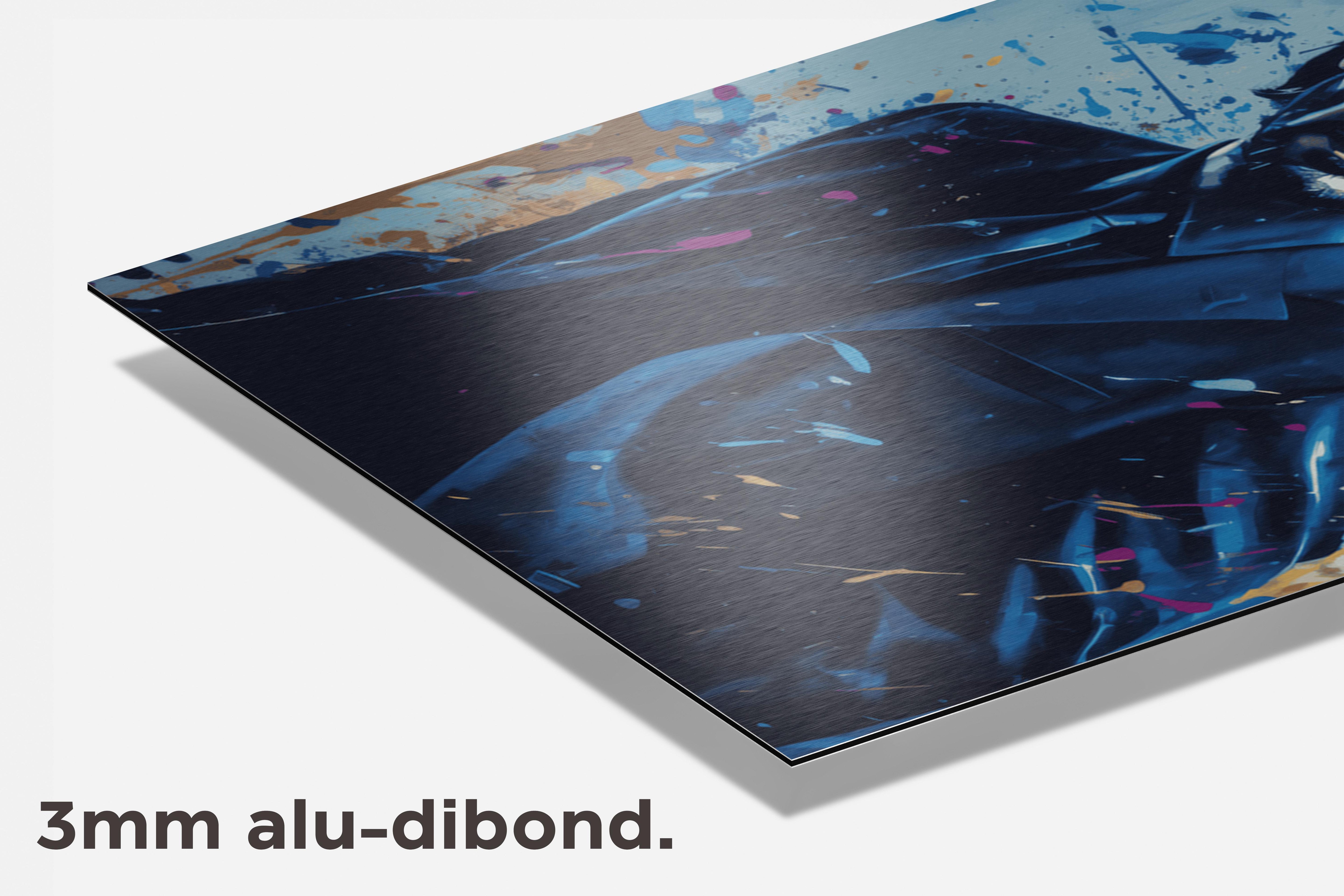 John Wick Abstract dibond detail