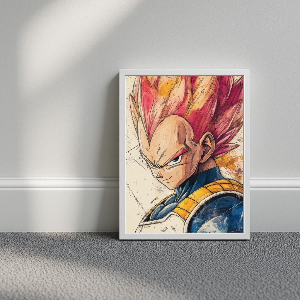 Vegeta Dragon Ball poster sfeerbeeld 3