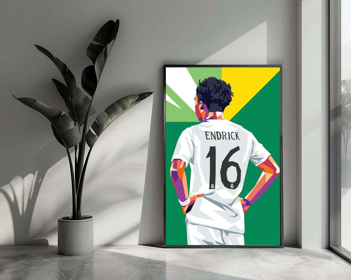 Endrick poster van 25 Artstreet