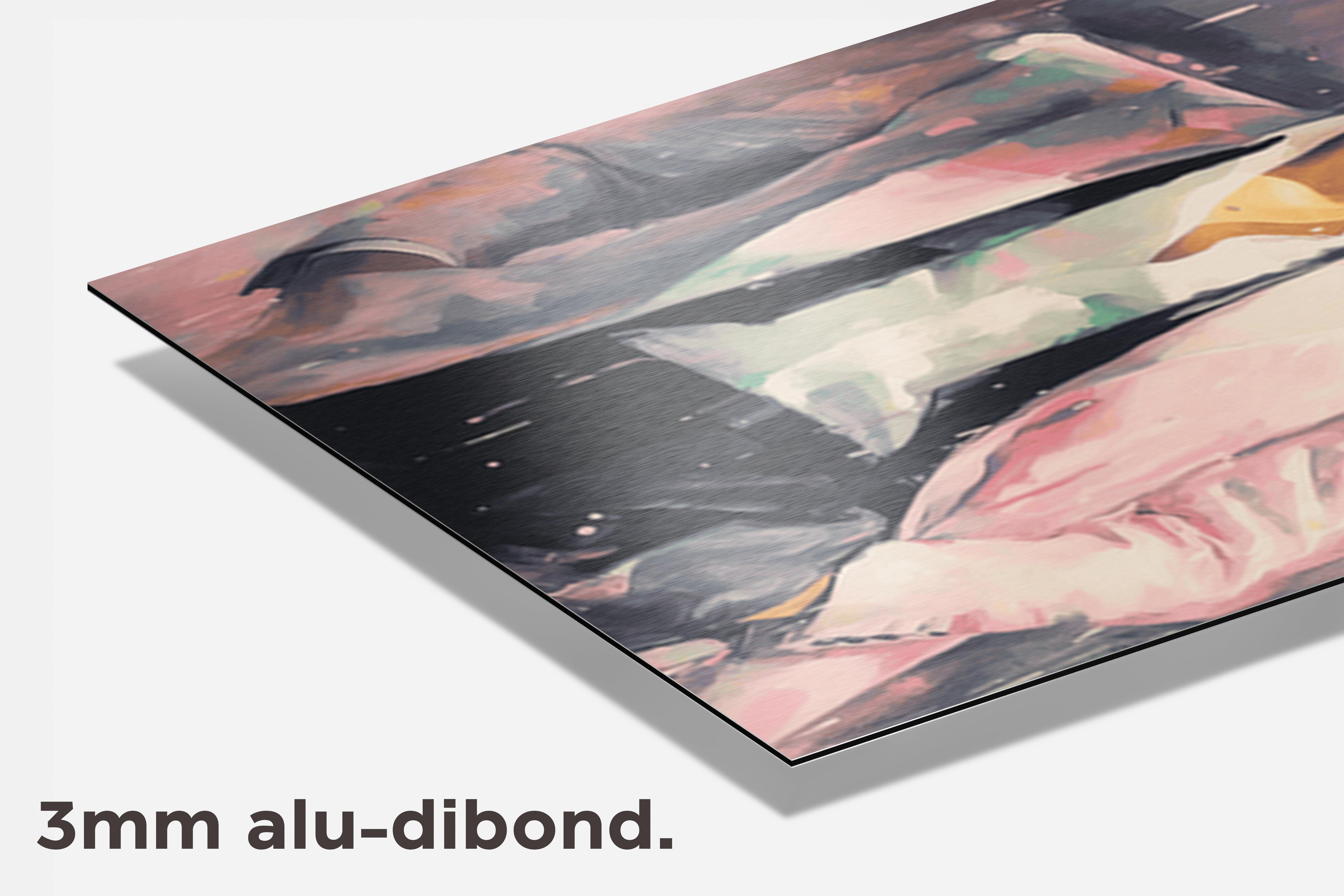 Harry Styles dibond detail