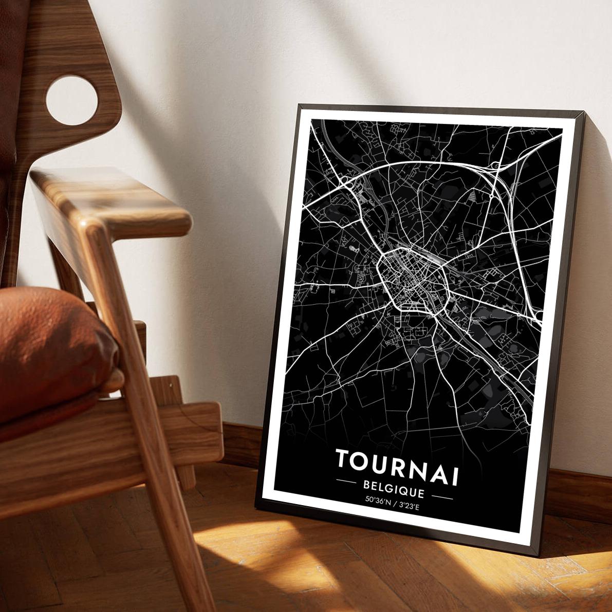Tournai Zwart poster sfeerbeeld 1