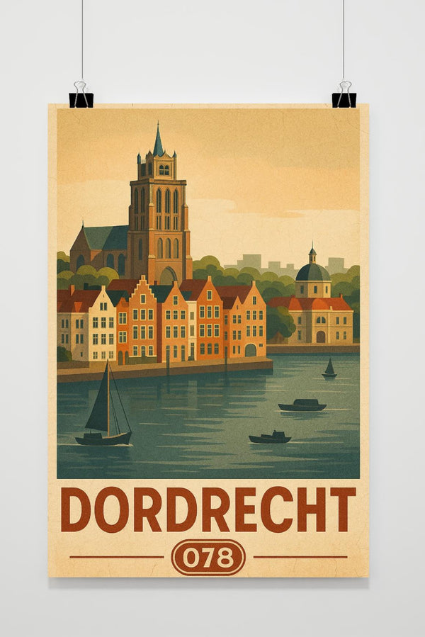 Dordrecht Vintage Poster