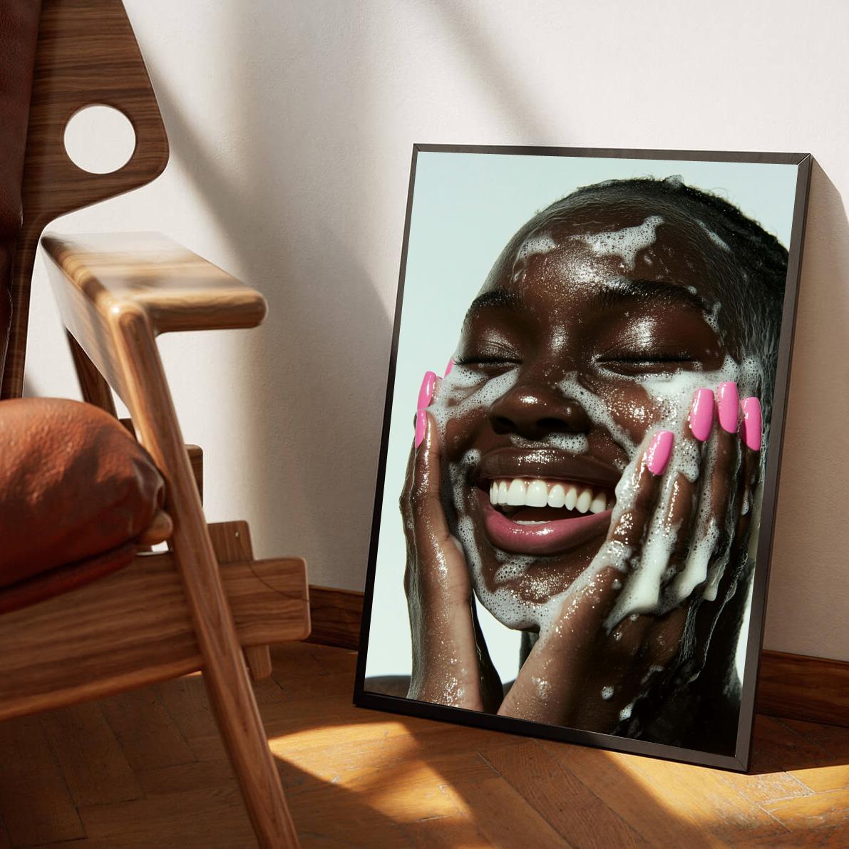 Face Wash dans un intérieur