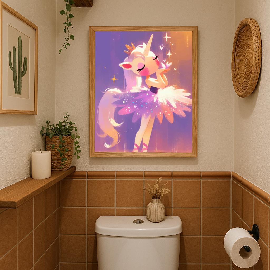 Ballerina Unicorn poster sfeerbeeld 2
