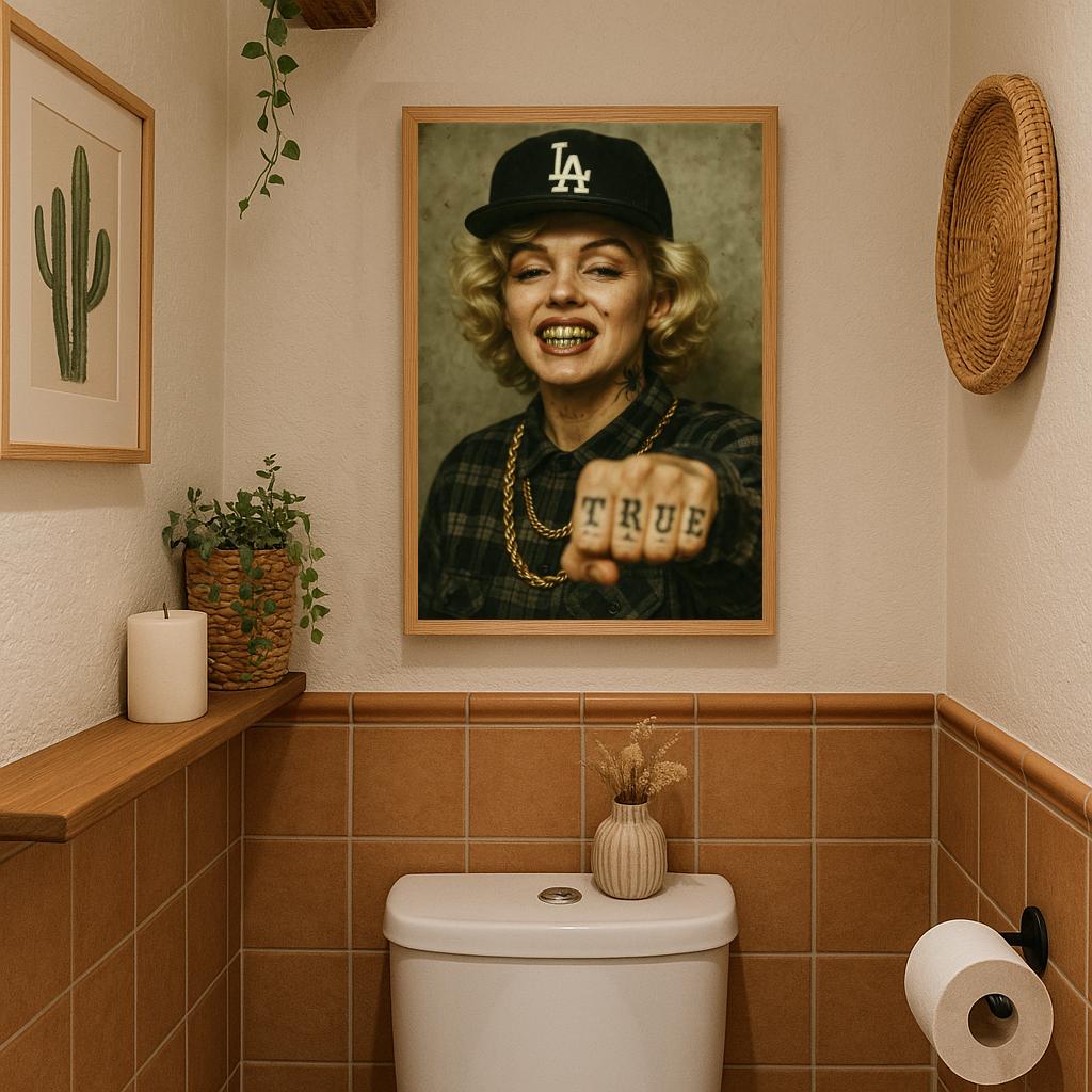 Marilyn Monroe Gangster poster sfeerbeeld 3