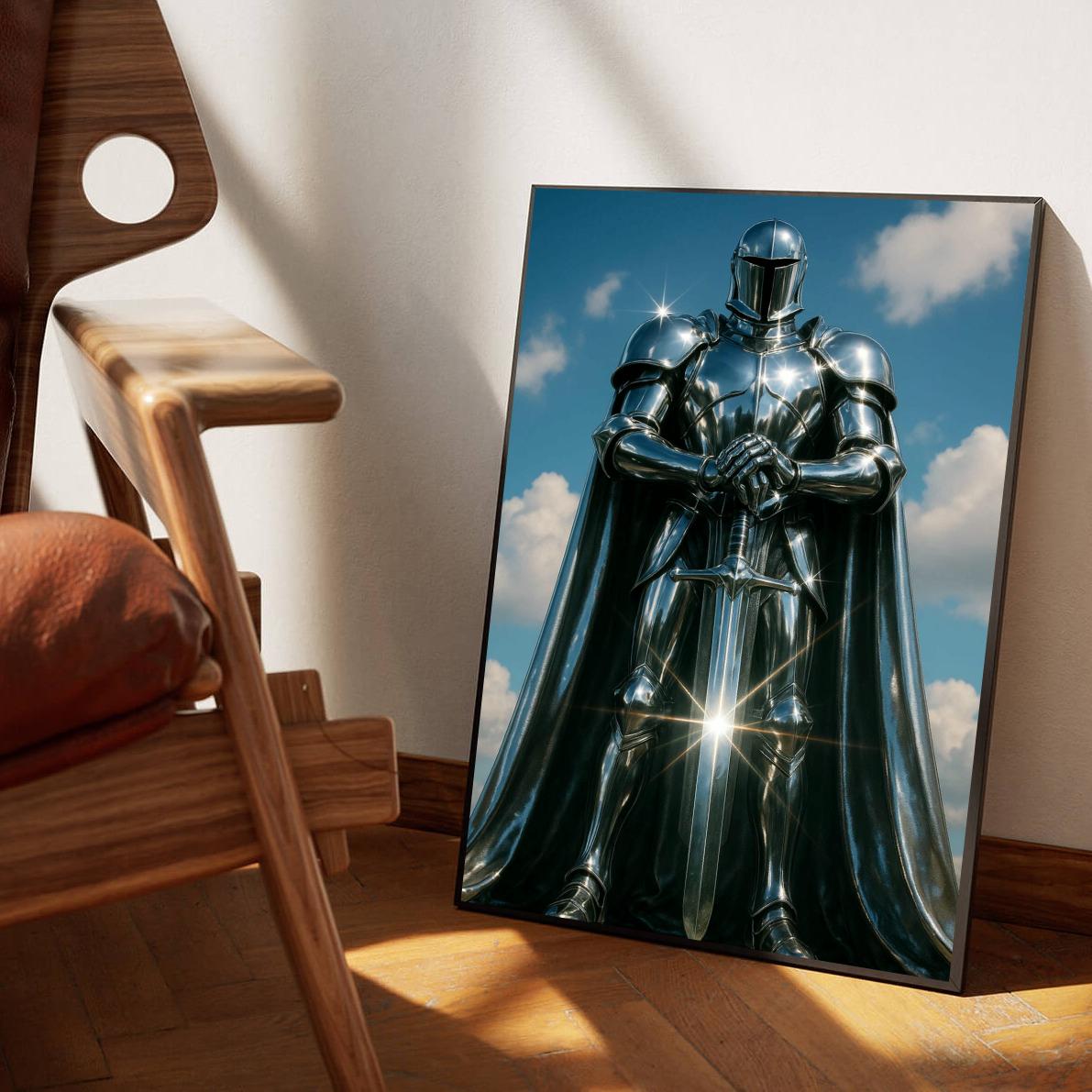 Knight Silver Armor poster sfeerbeeld 1