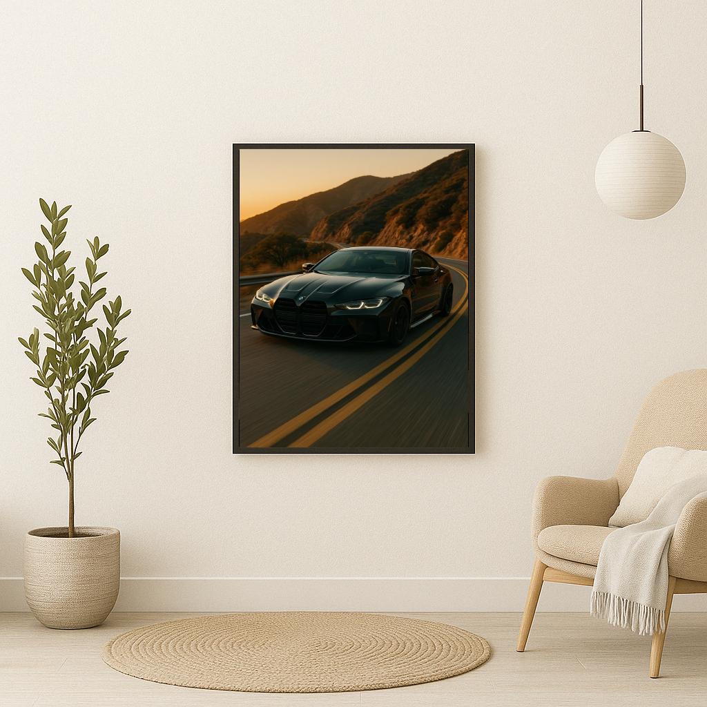 BMW Sports Car poster sfeerbeeld 2