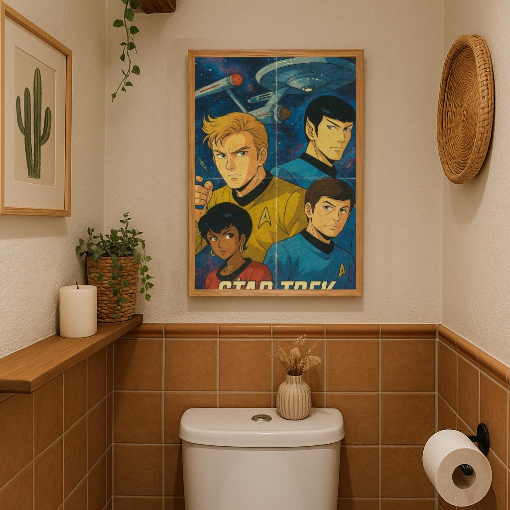 Star Trek Anime Text poster sfeerbeeld 3