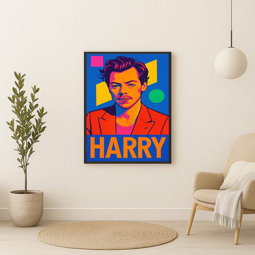 Harry Styles Pop Art poster sfeerbeeld 2