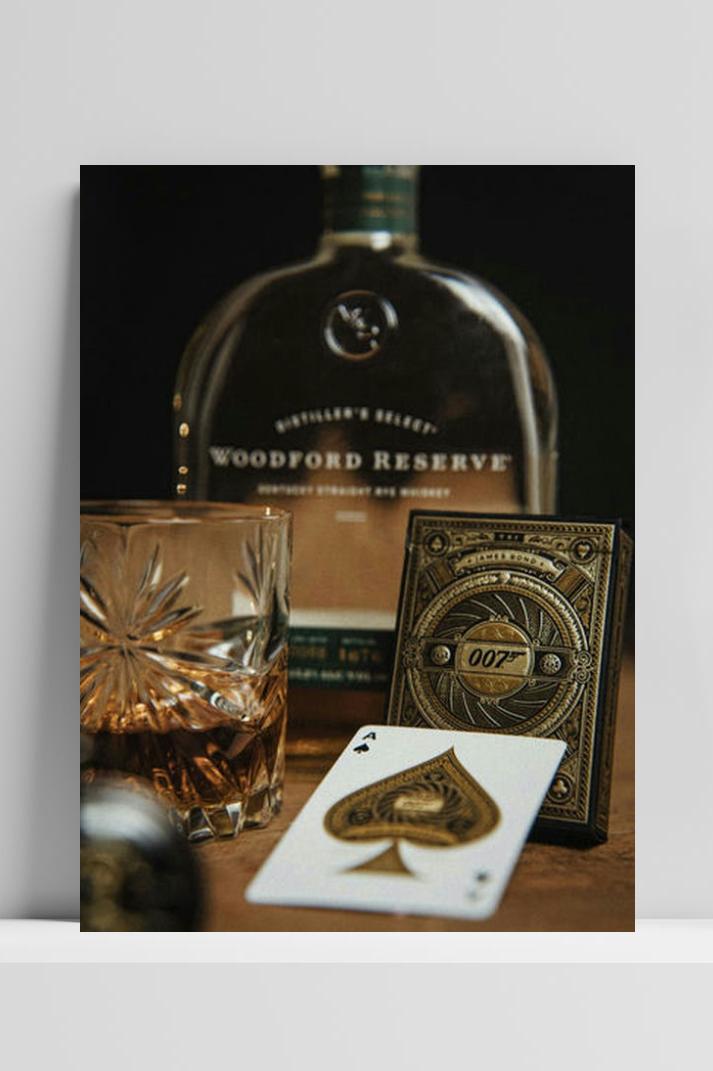 Woodford Reserve op 3mm aluminium dibond