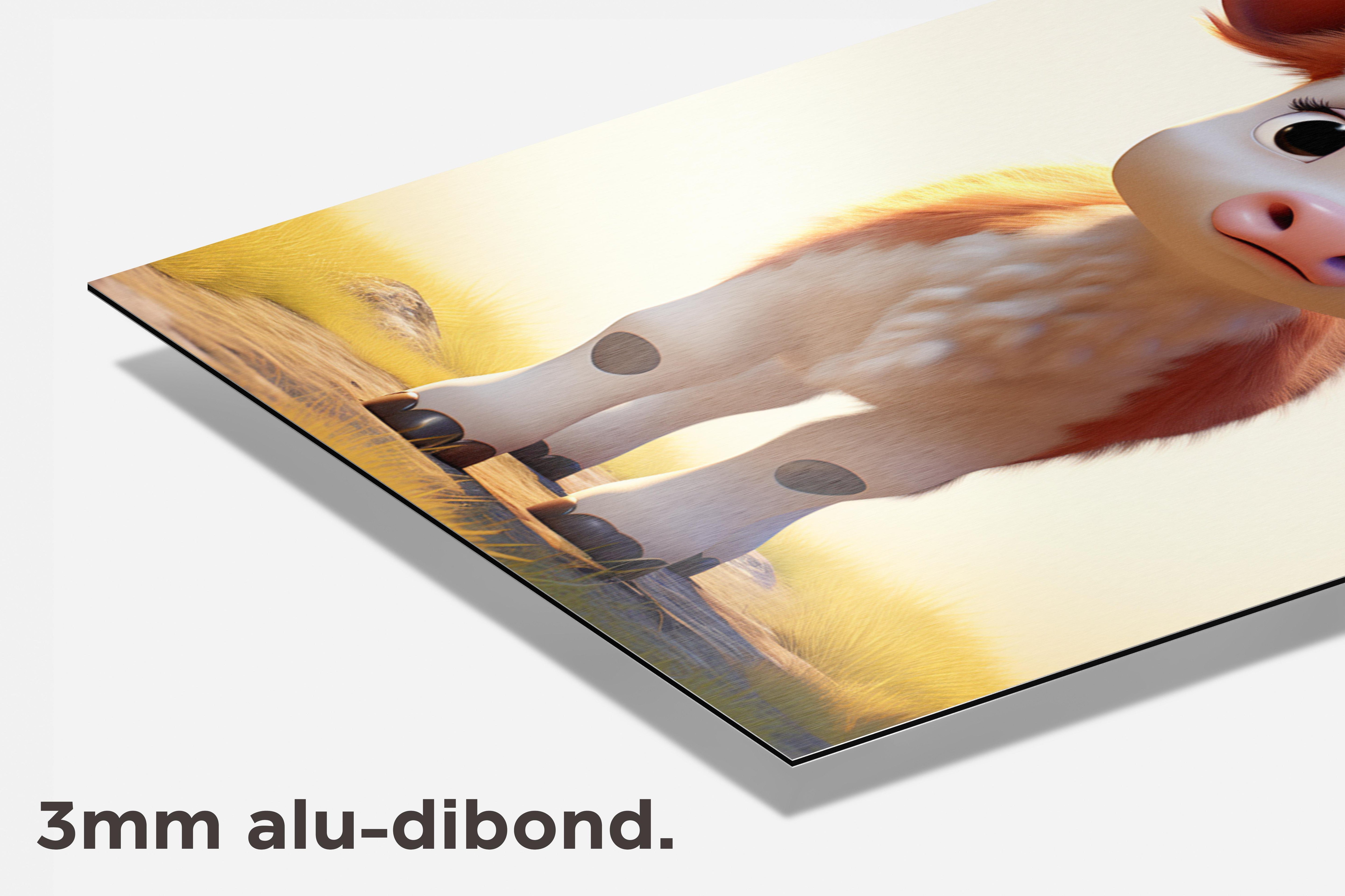 Kalfje dibond detail