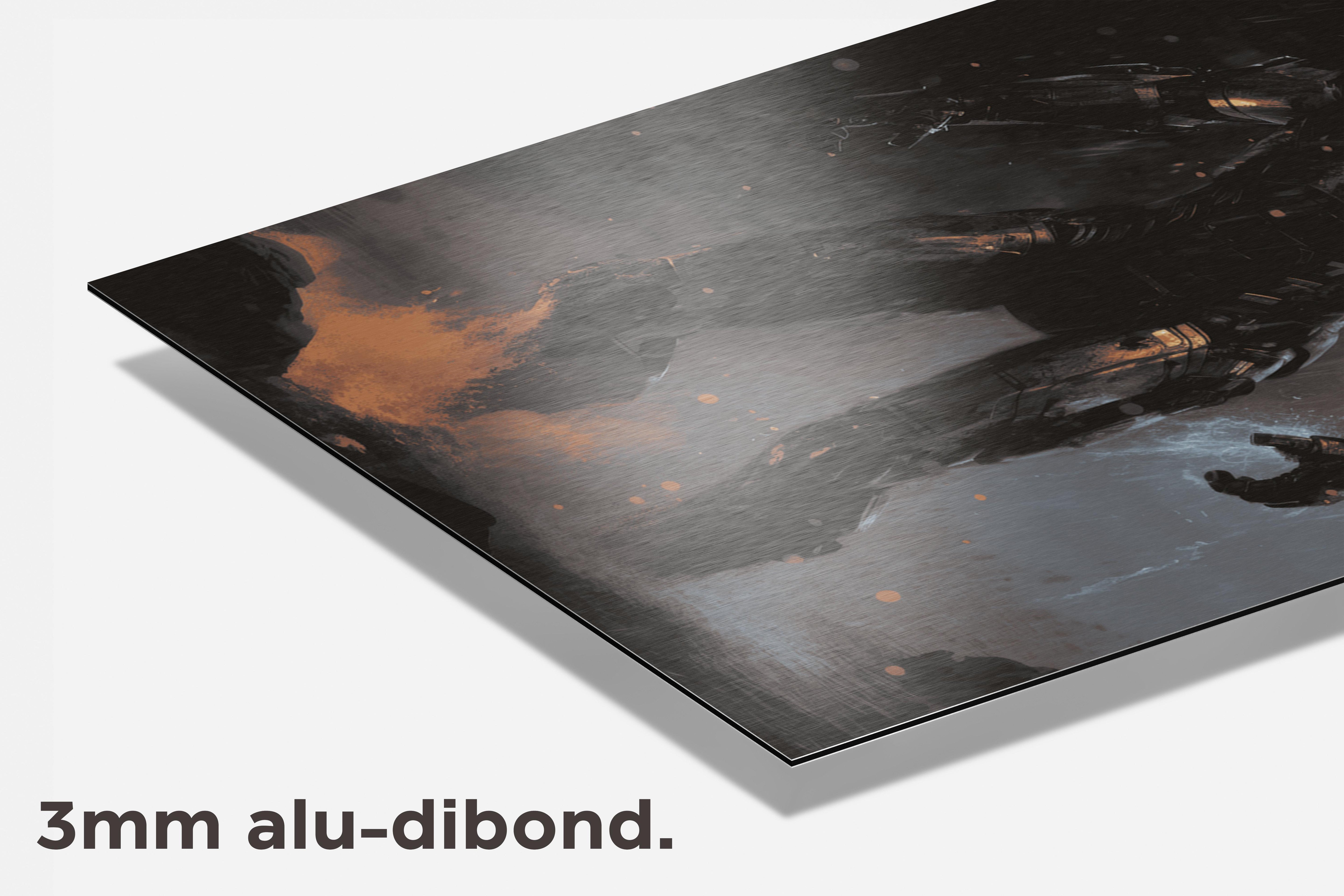 Iron Man Poster dibond detail