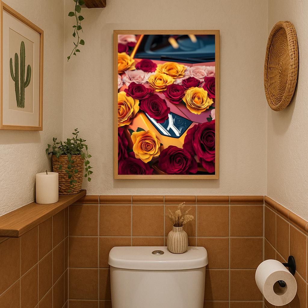 Flower Auto poster sfeerbeeld 3