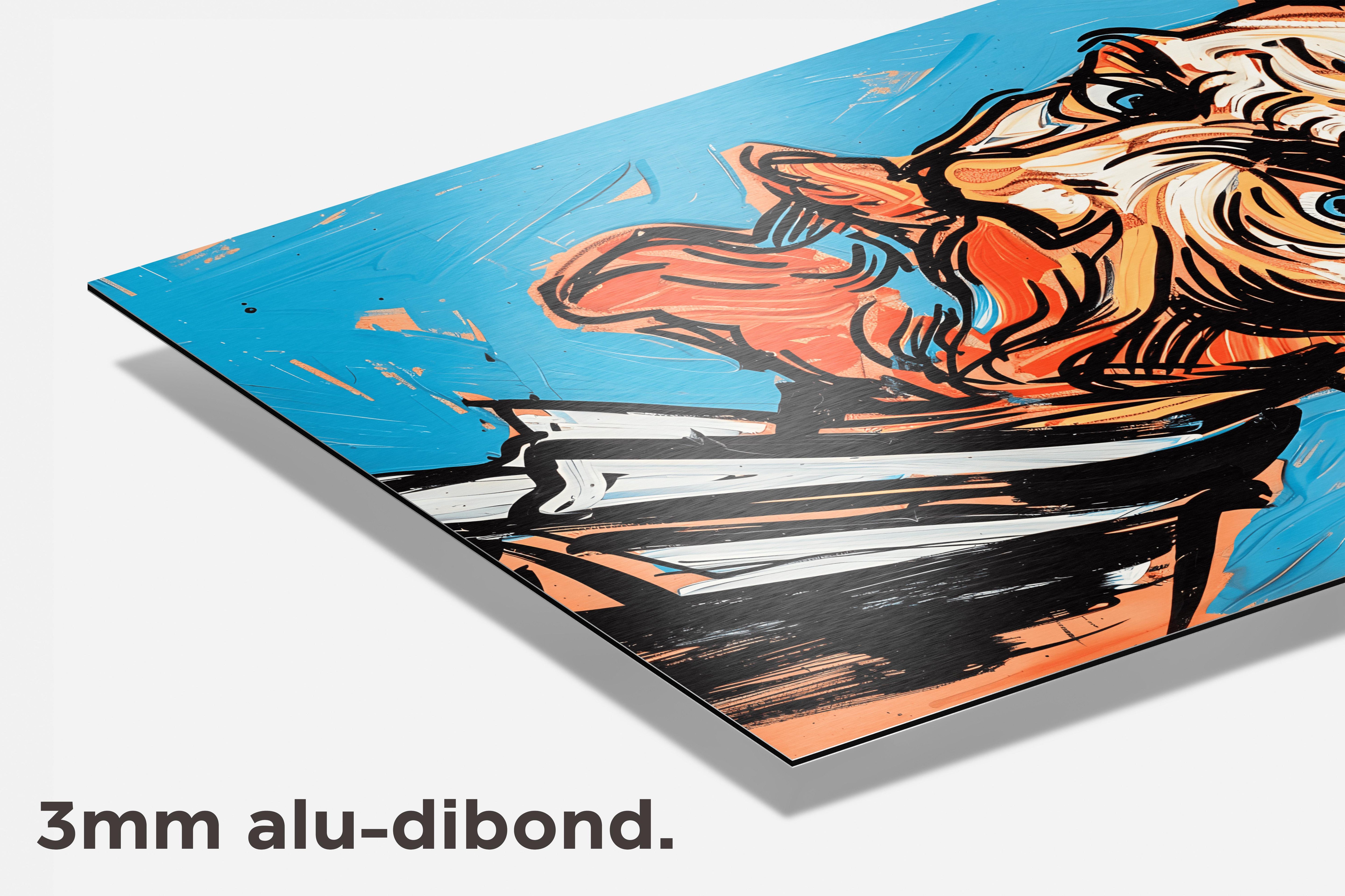 Van Gogh dibond detail