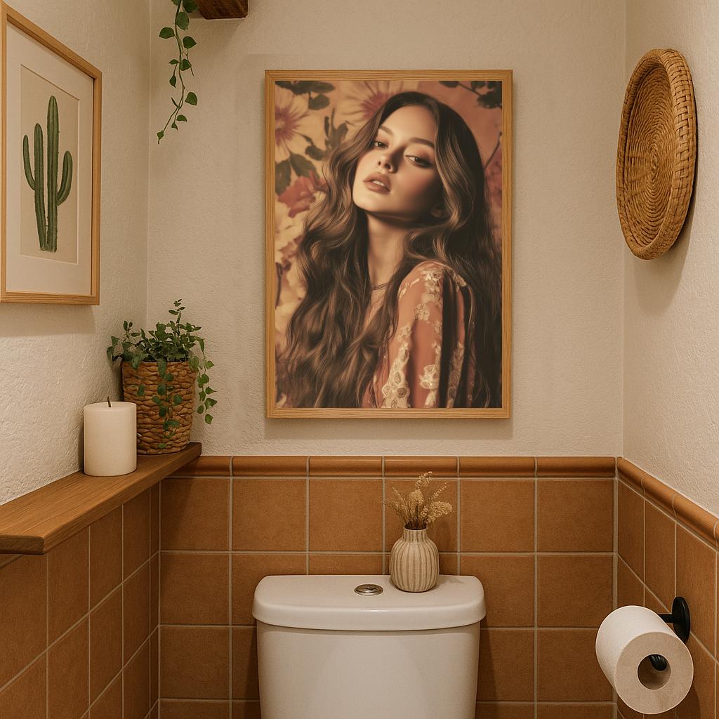 Vintage Girl poster sfeerbeeld 3
