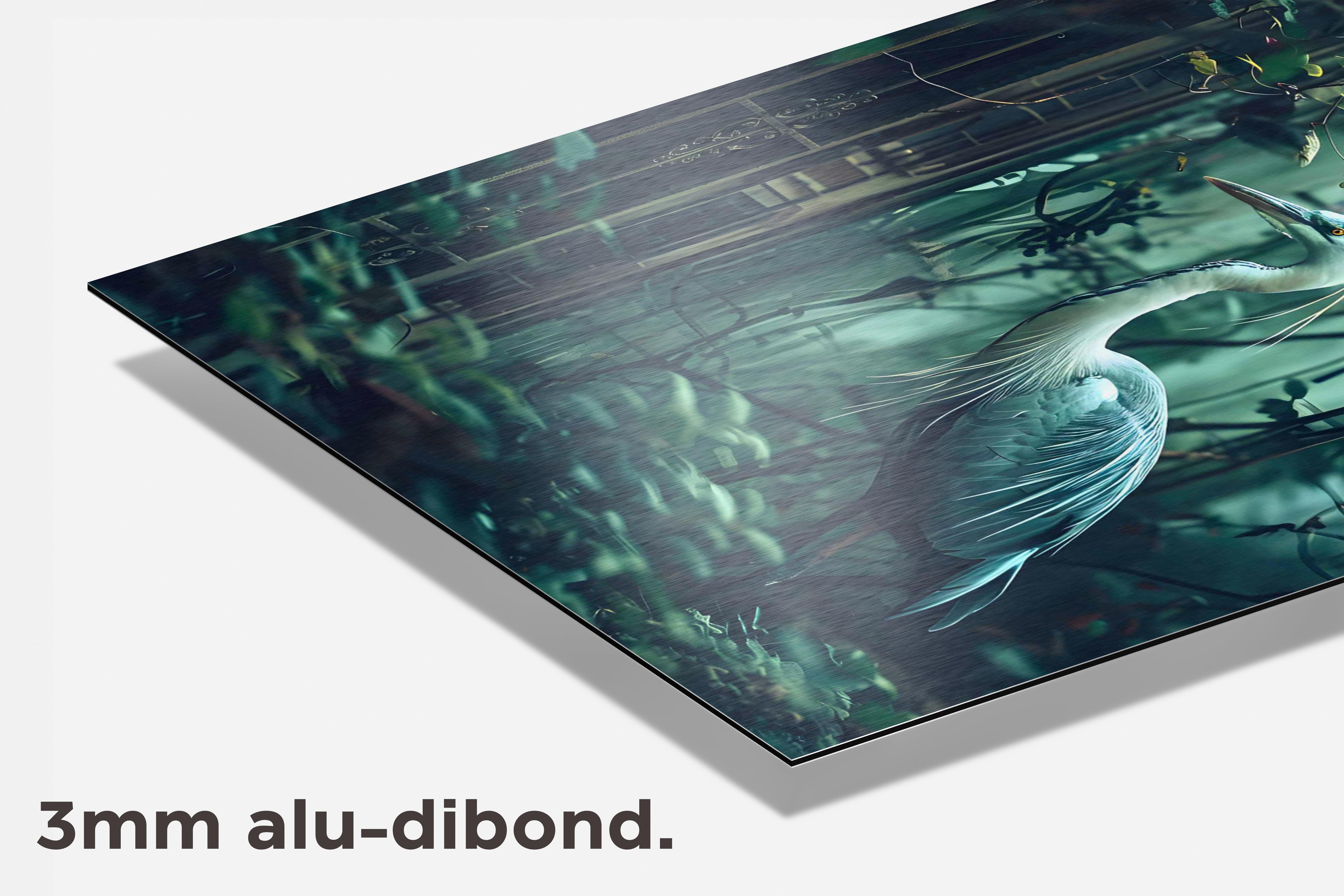 Reiger Vogel dibond detail