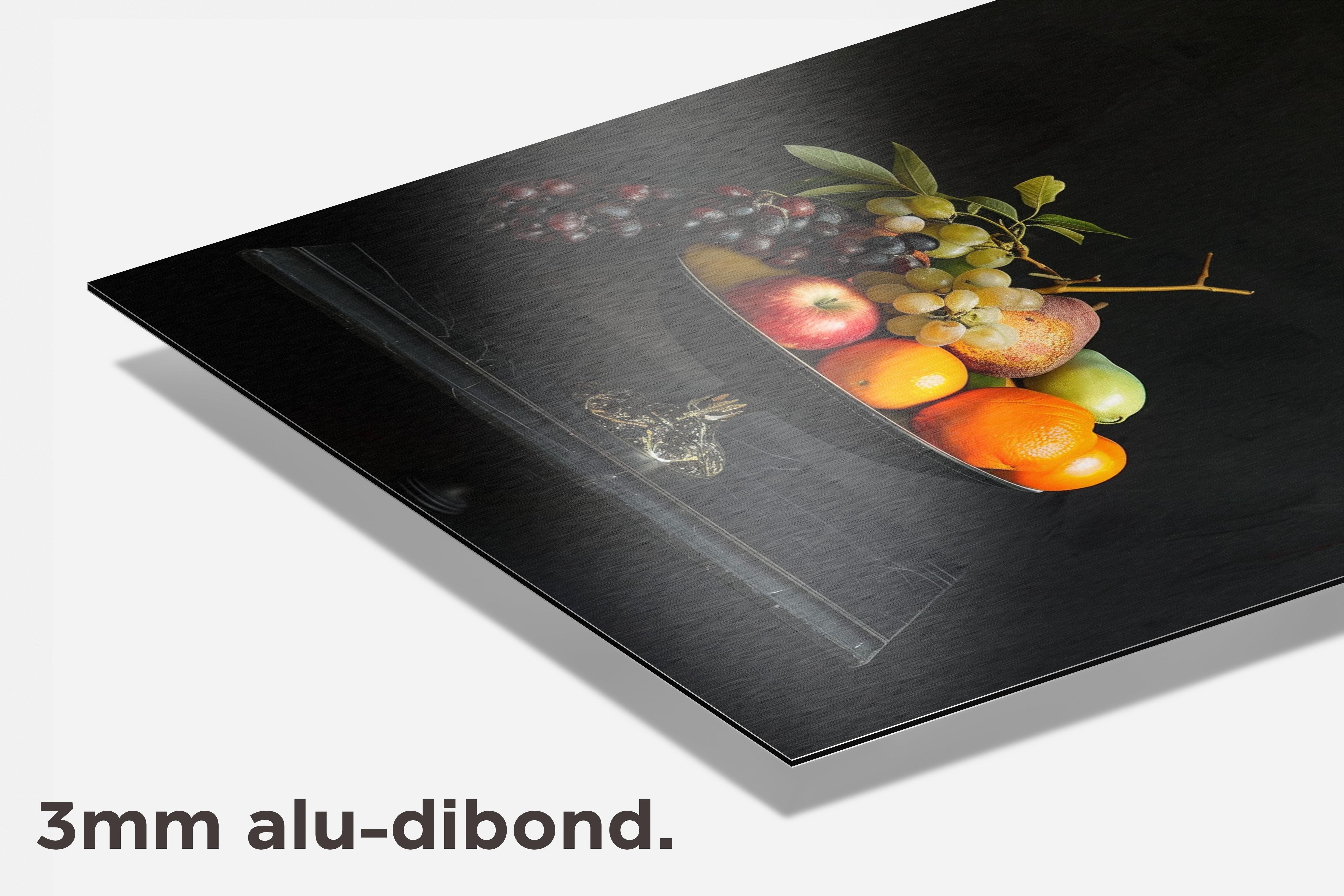 Fruitschaal dibond detail