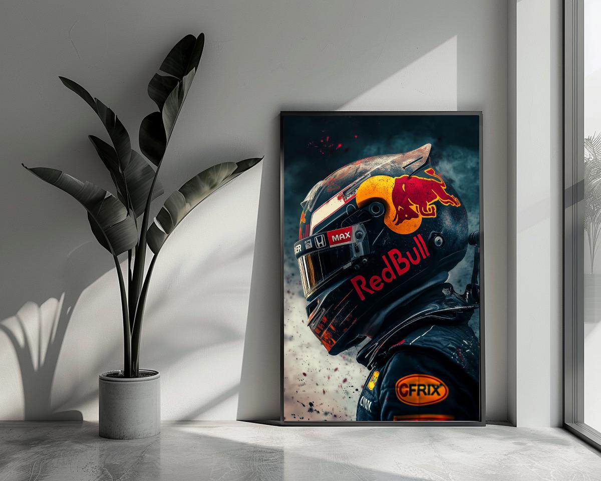 Max Verstappen F1 poster van 25 Artstreet