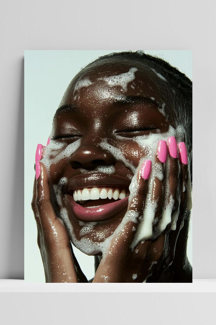 Face Wash op 3mm aluminium dibond