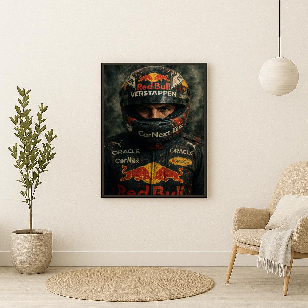 Max Verstappen Red Bull poster sfeerbeeld 2
