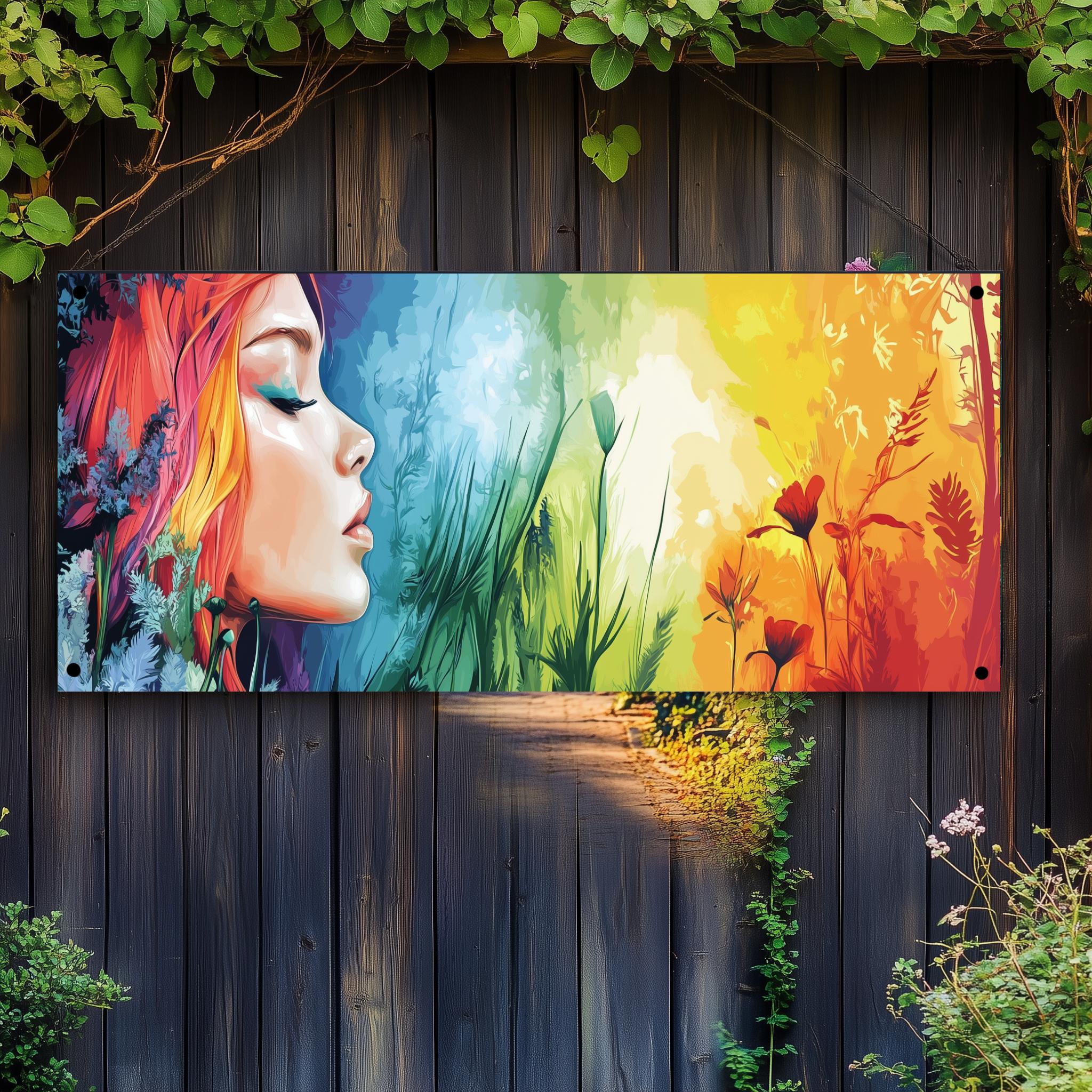 Tuinposter Godin Natuur van 25 Artstreet