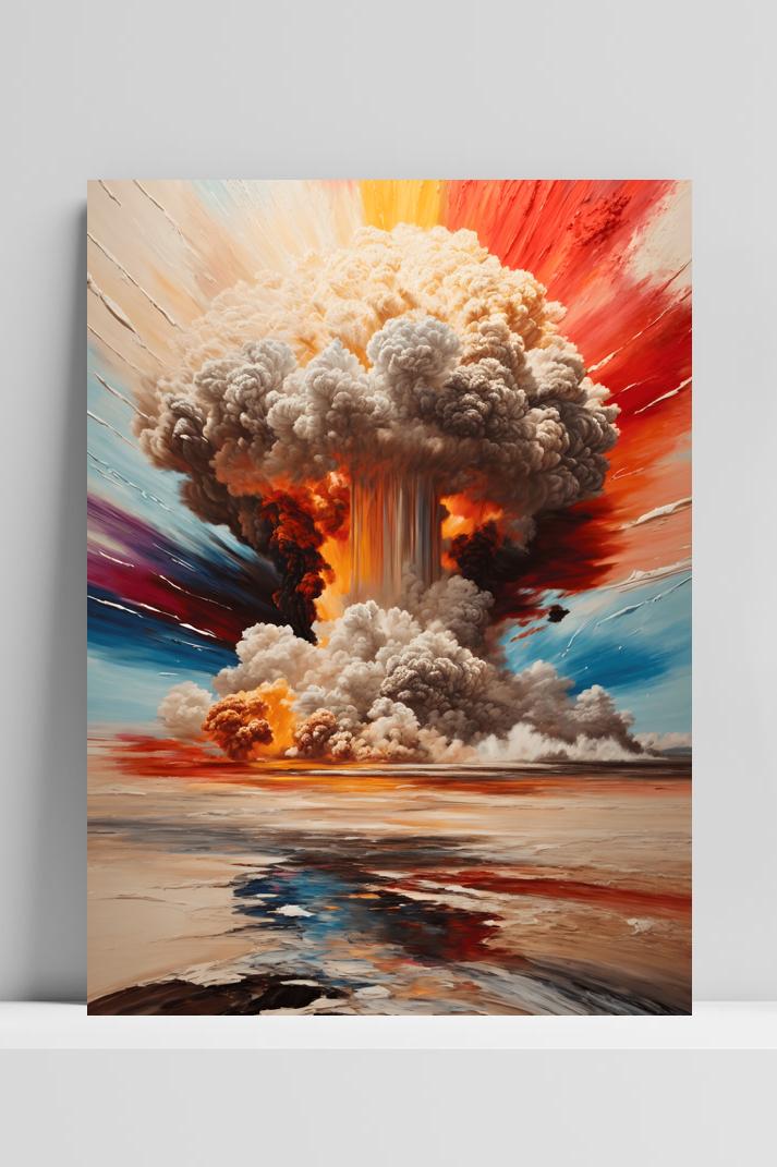 Verf Nuke op 3mm aluminium dibond