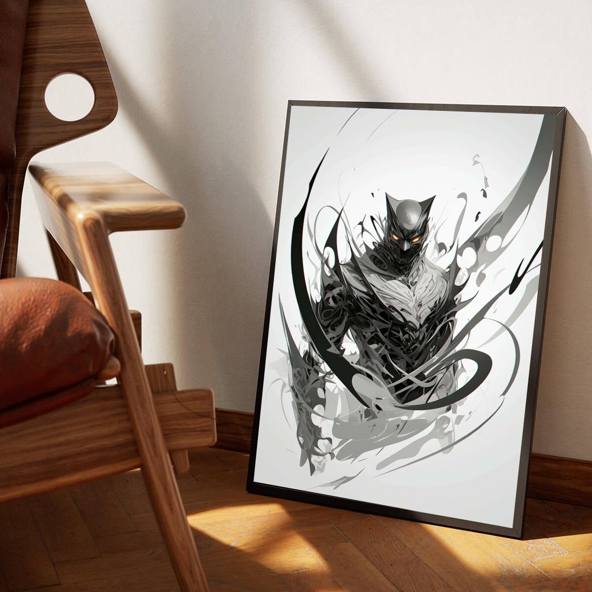 Black Warrior poster van 25 Artstreet
