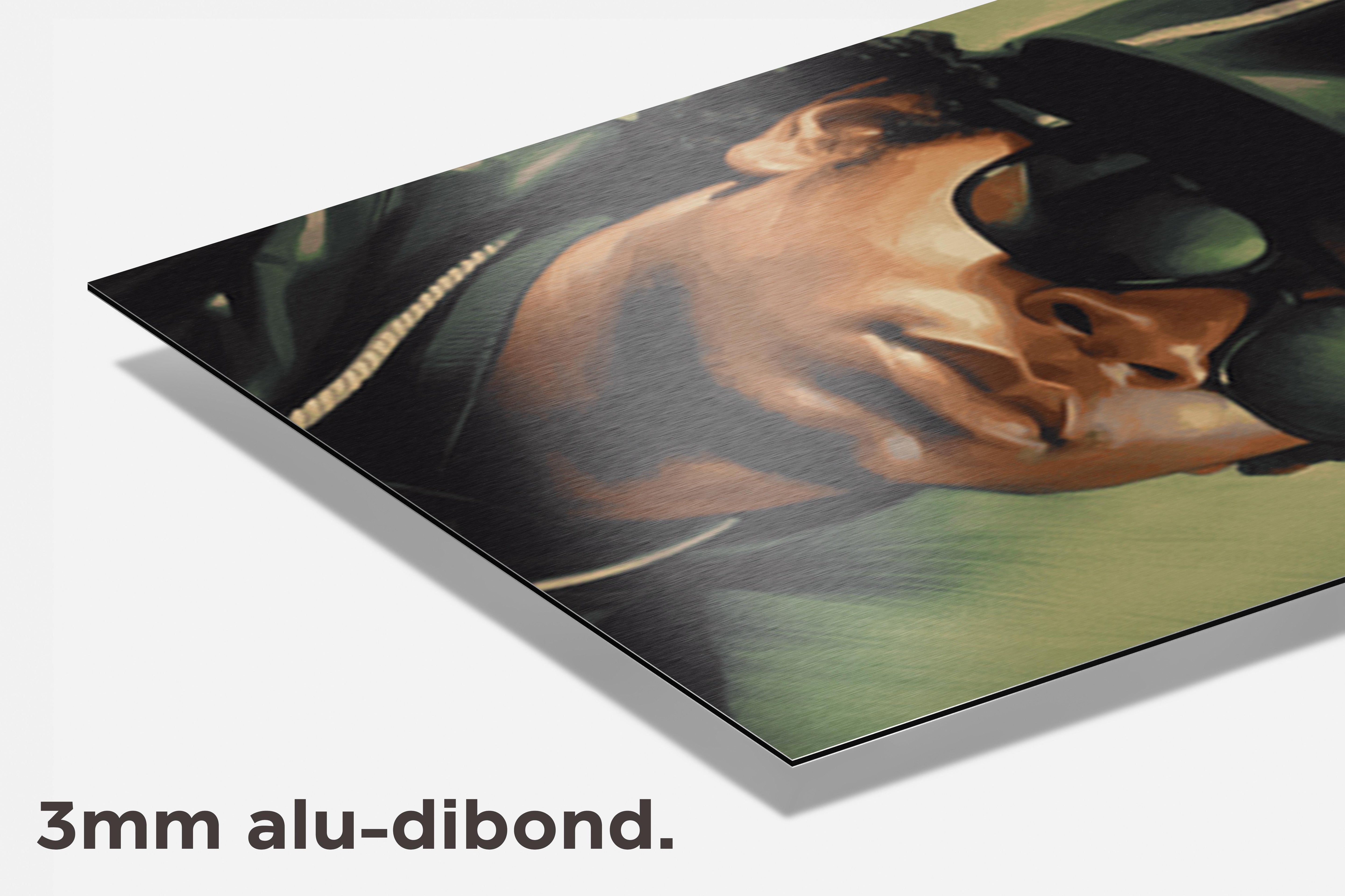 Eazy E Rapper dibond detail