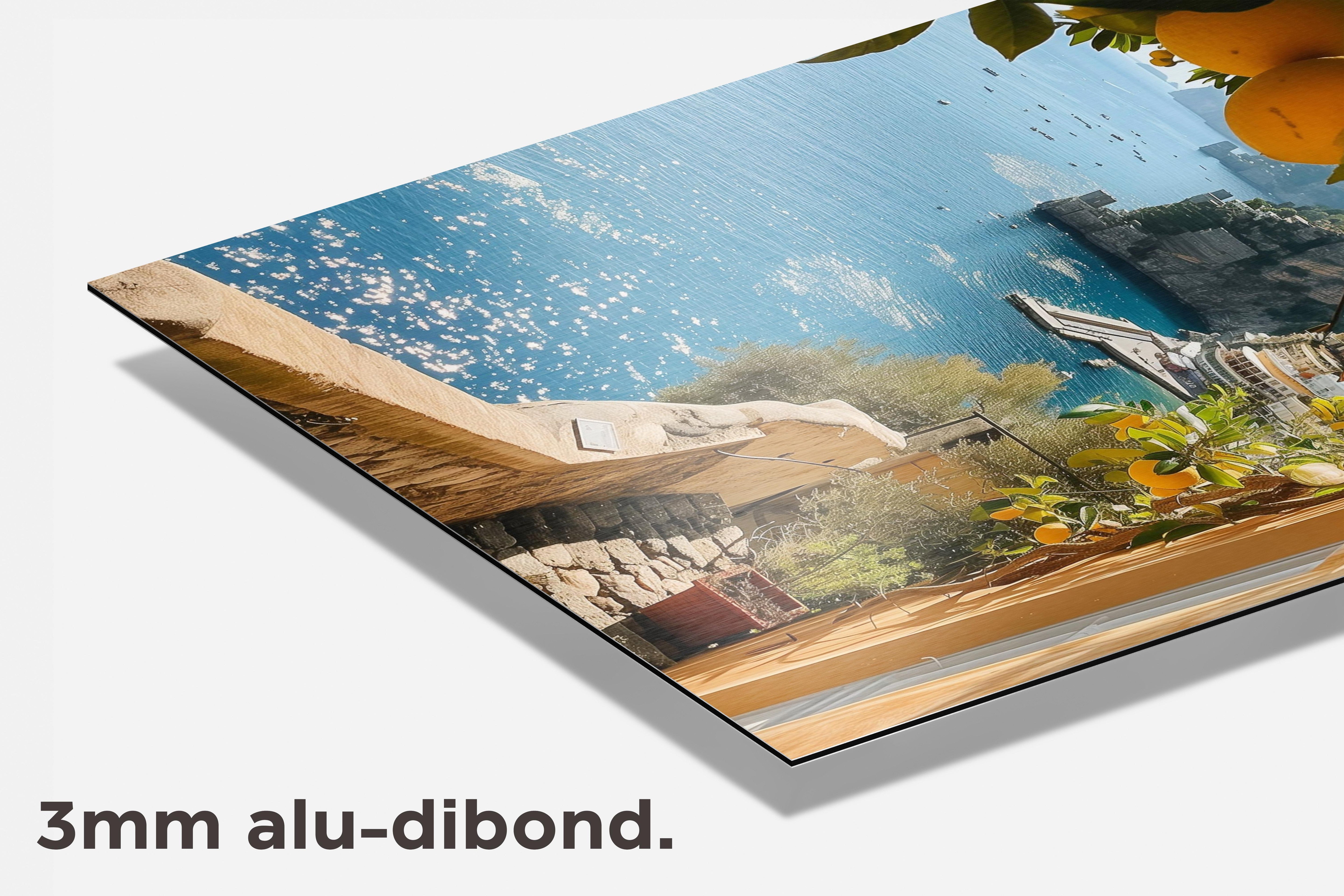 Amalfi Citroenen dibond detail