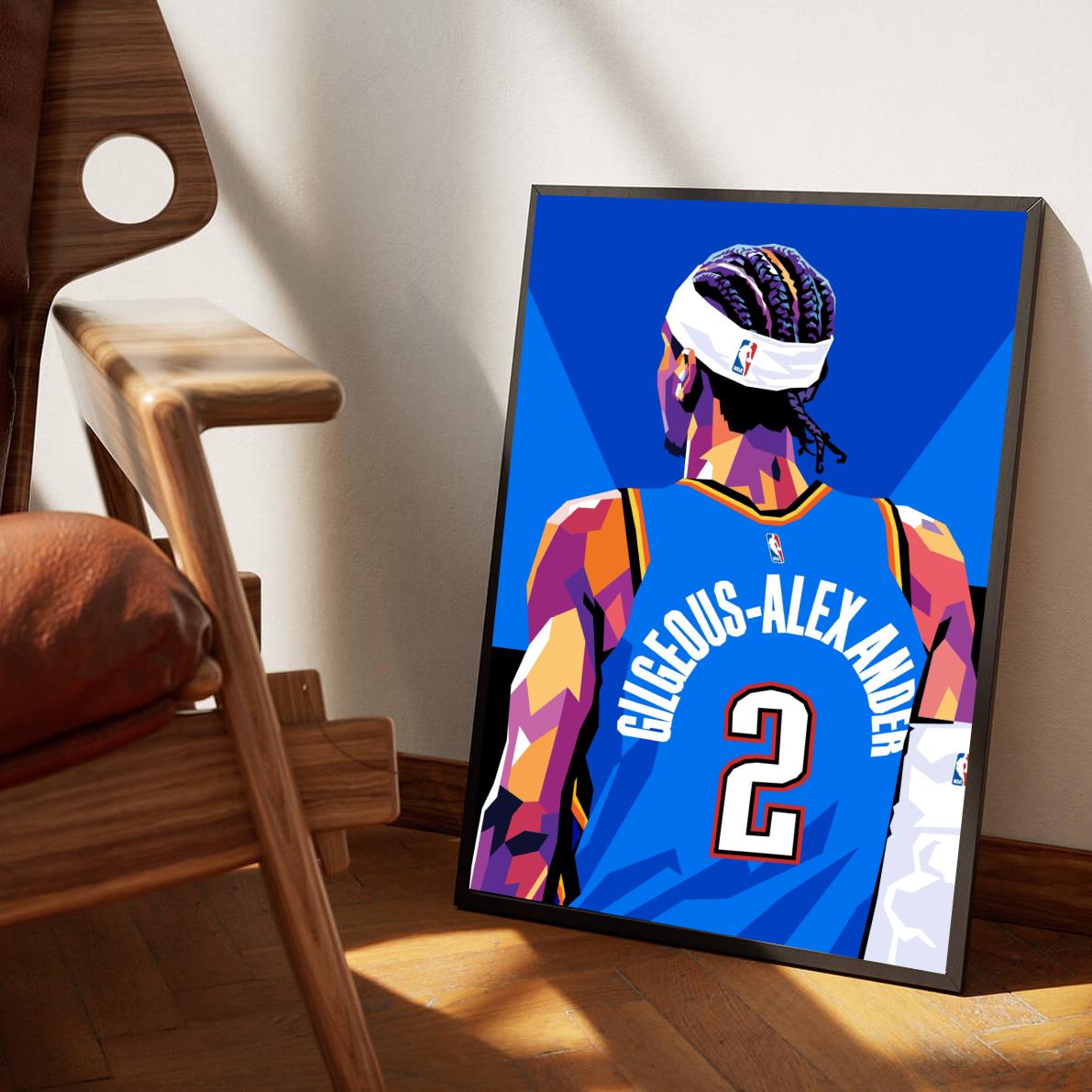 Shai Gilgeous-Alexander poster sfeerbeeld 1