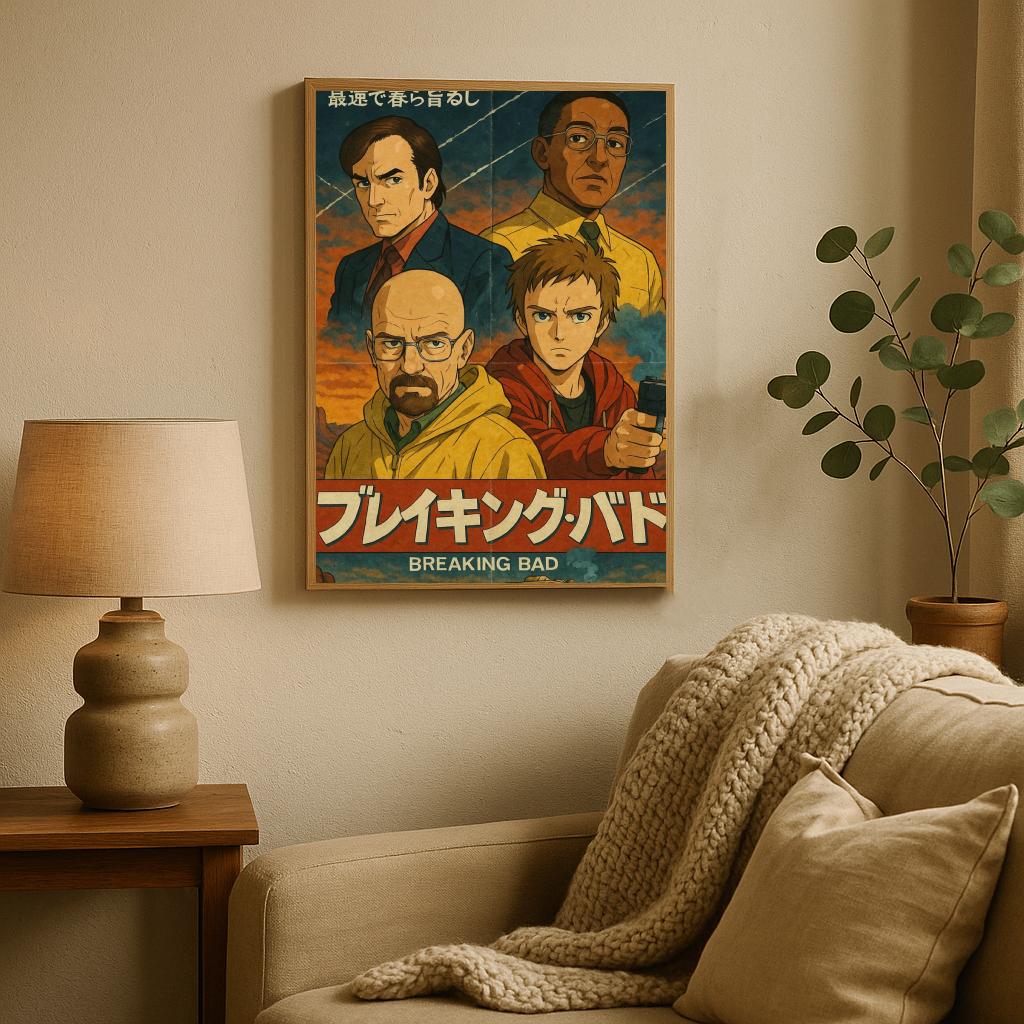 Breaking Bad Manga poster sfeerbeeld 2