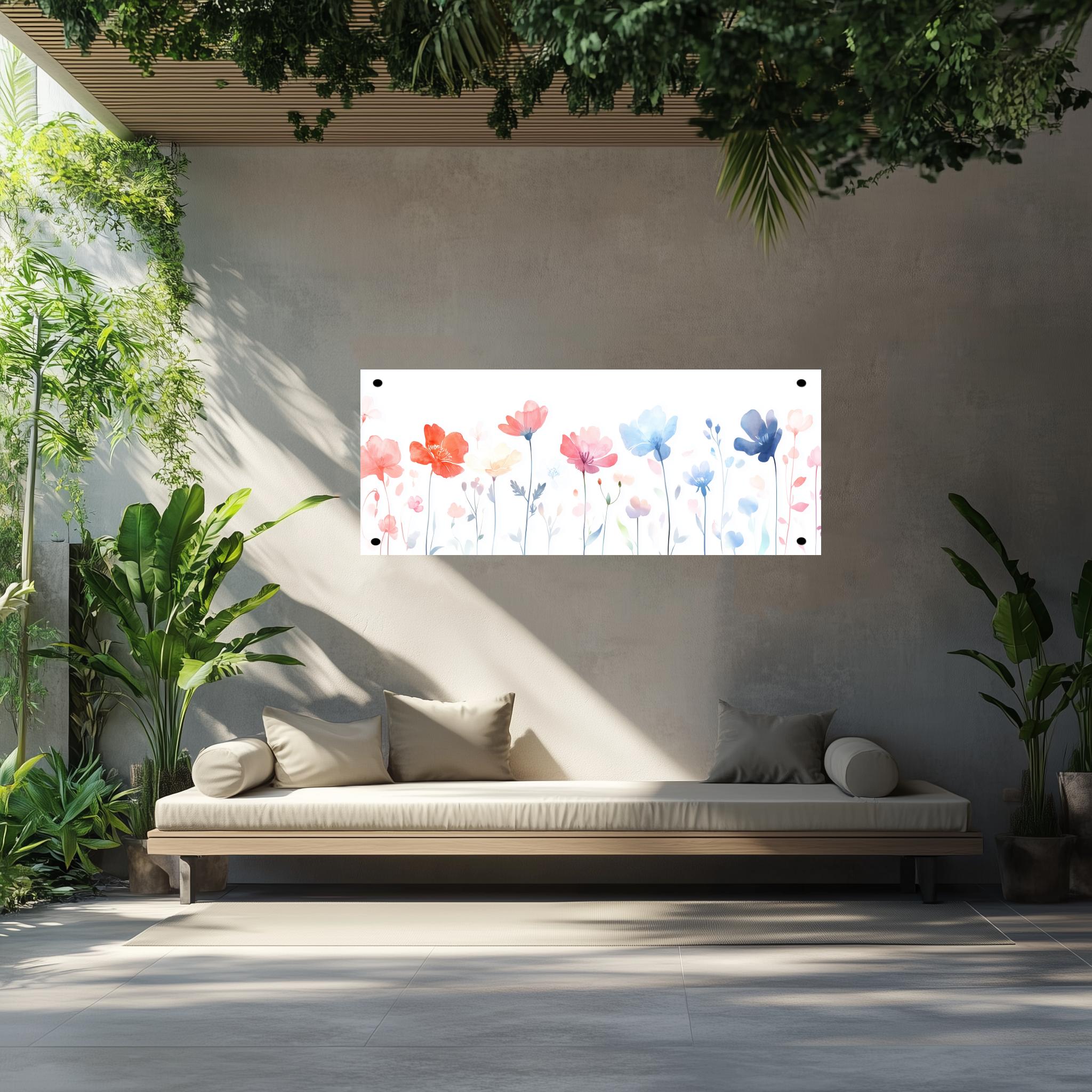 Tuinposter Bloemen sfeerbeeld 2