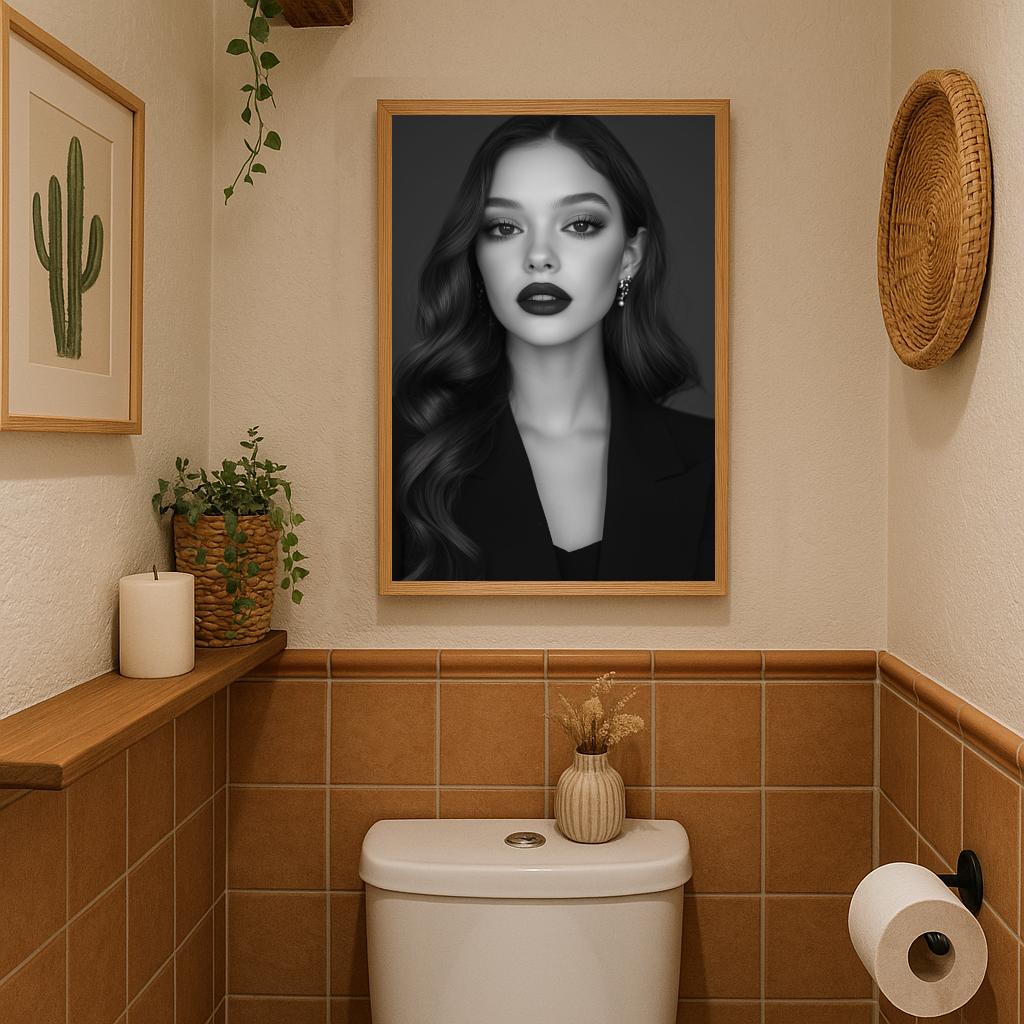 Olivia Rodrigo B&W poster sfeerbeeld 3