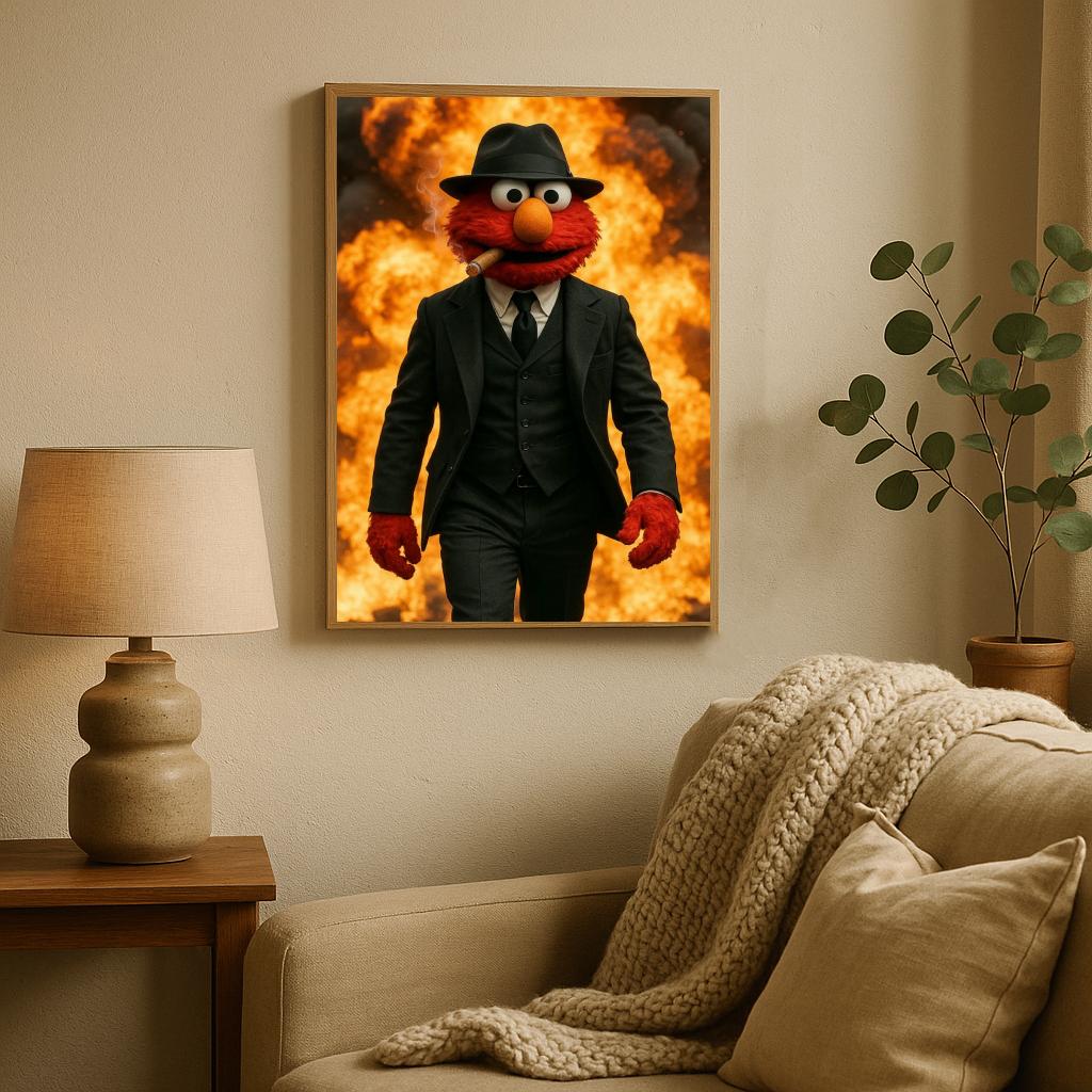 Elmo Suit Action poster sfeerbeeld 2