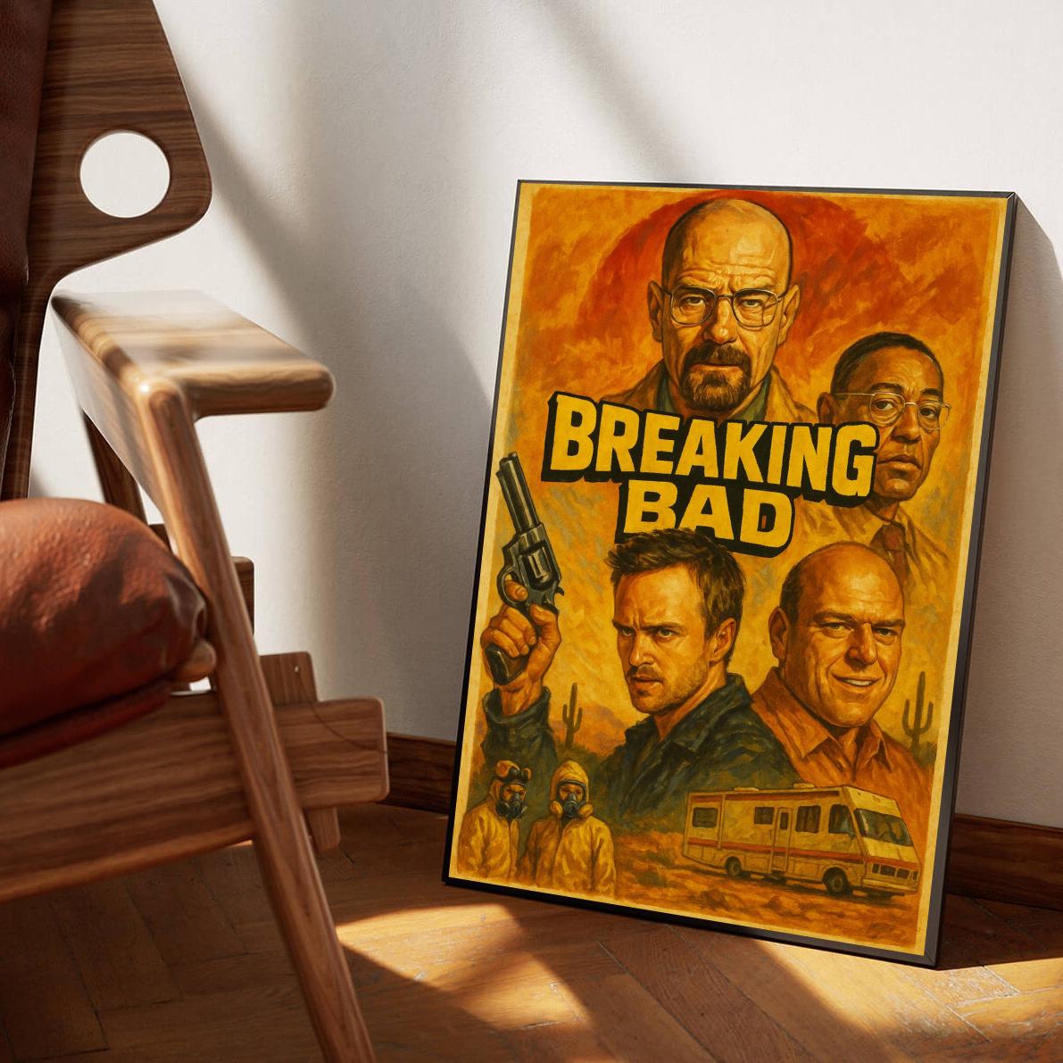 Breaking Bad Art Text poster sfeerbeeld 1