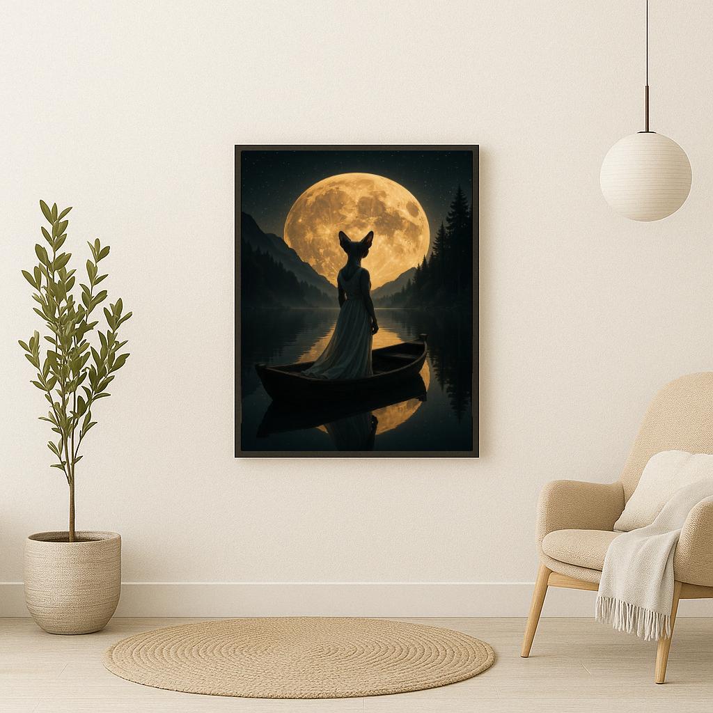 Golden Moon Alien Boat poster sfeerbeeld 2